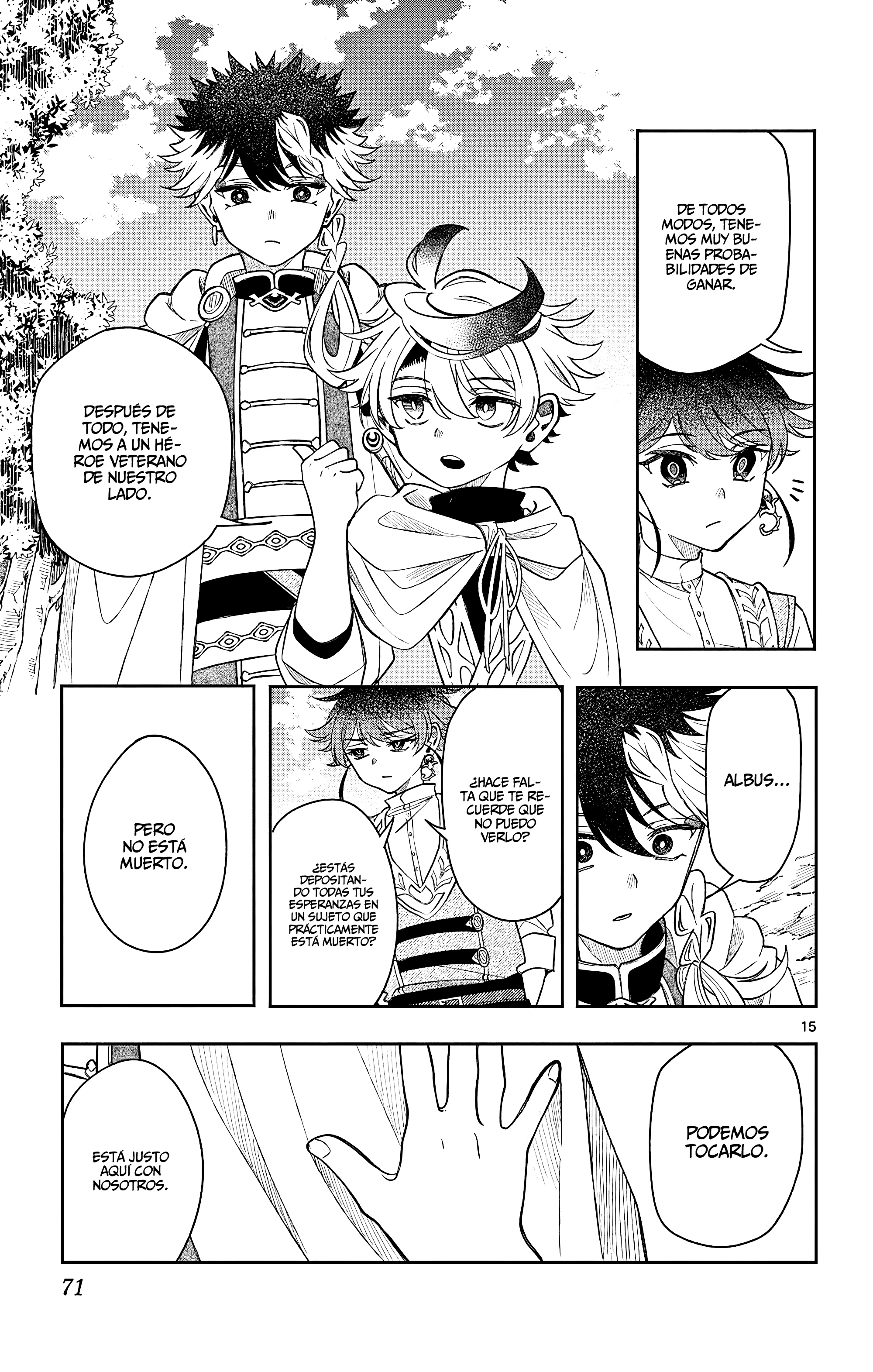 Kaiten no albus Capitulo 62 página 16