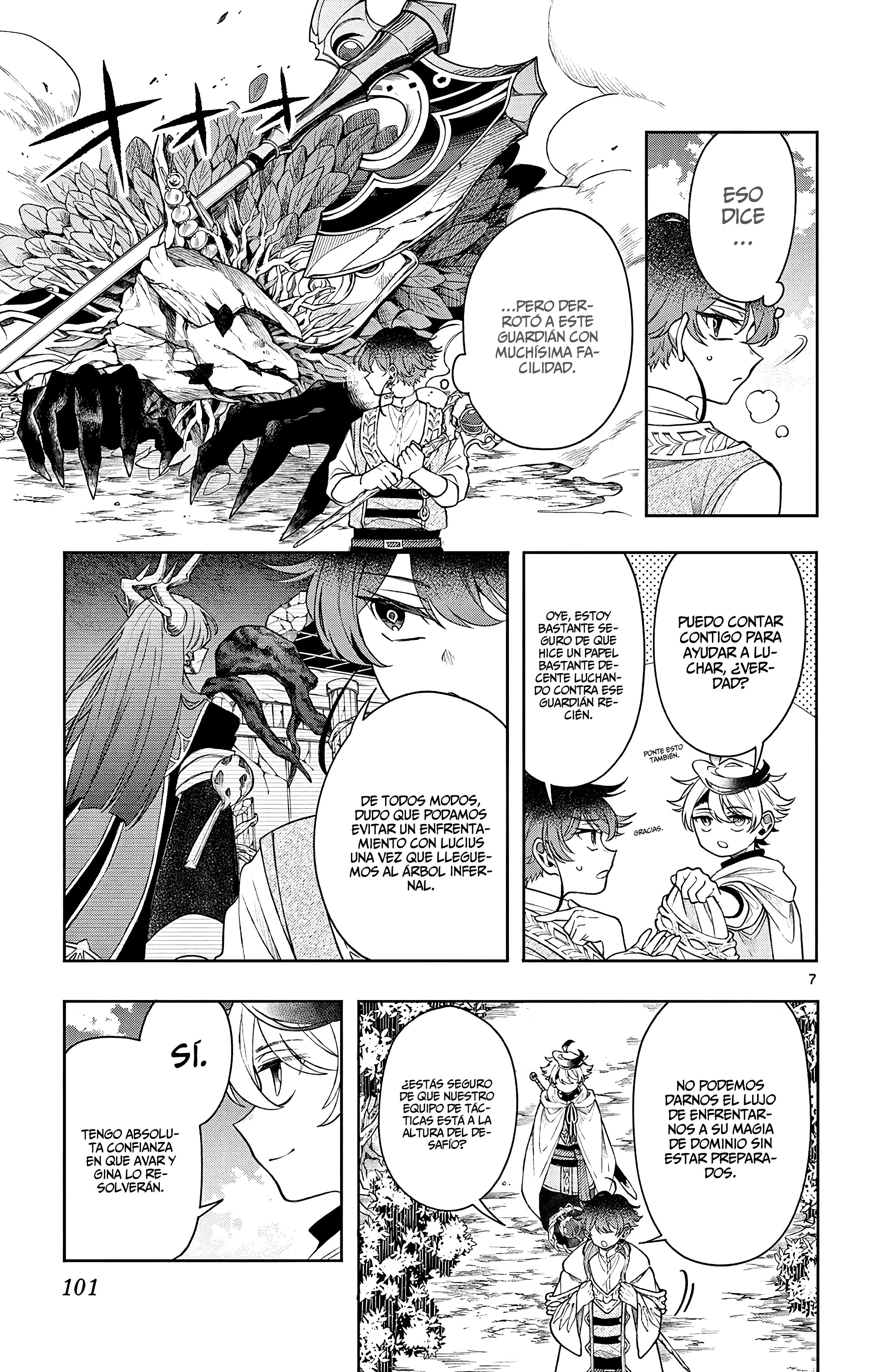 Kaiten no albus Capitulo 64 página 8