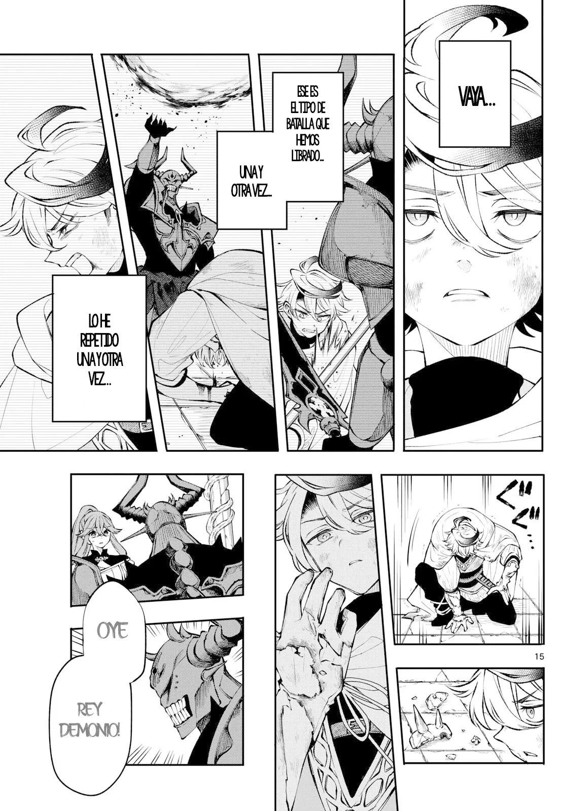 Kaiten no albus Capitulo 7 página 16