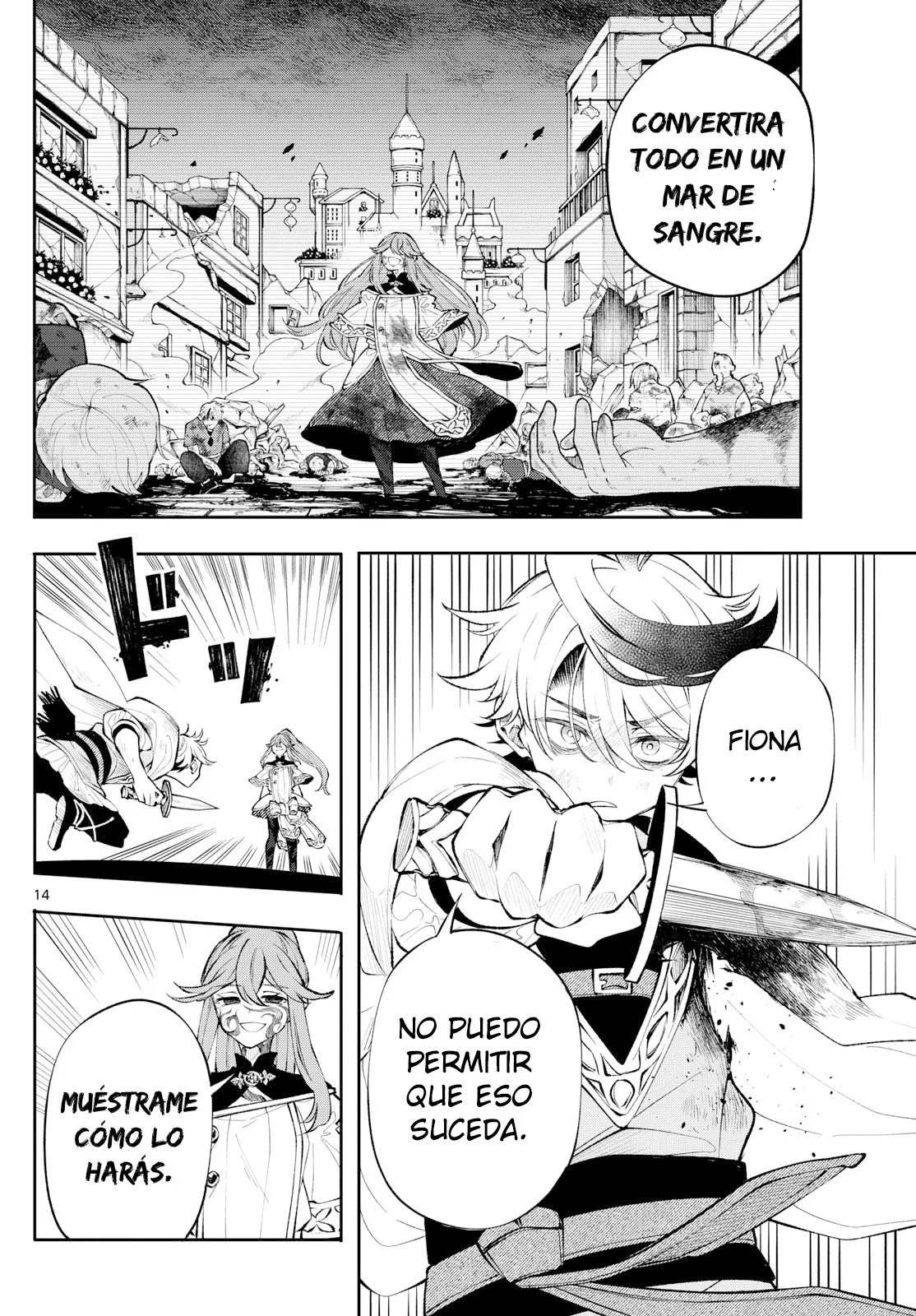 Kaiten no albus Capitulo 8 página 15