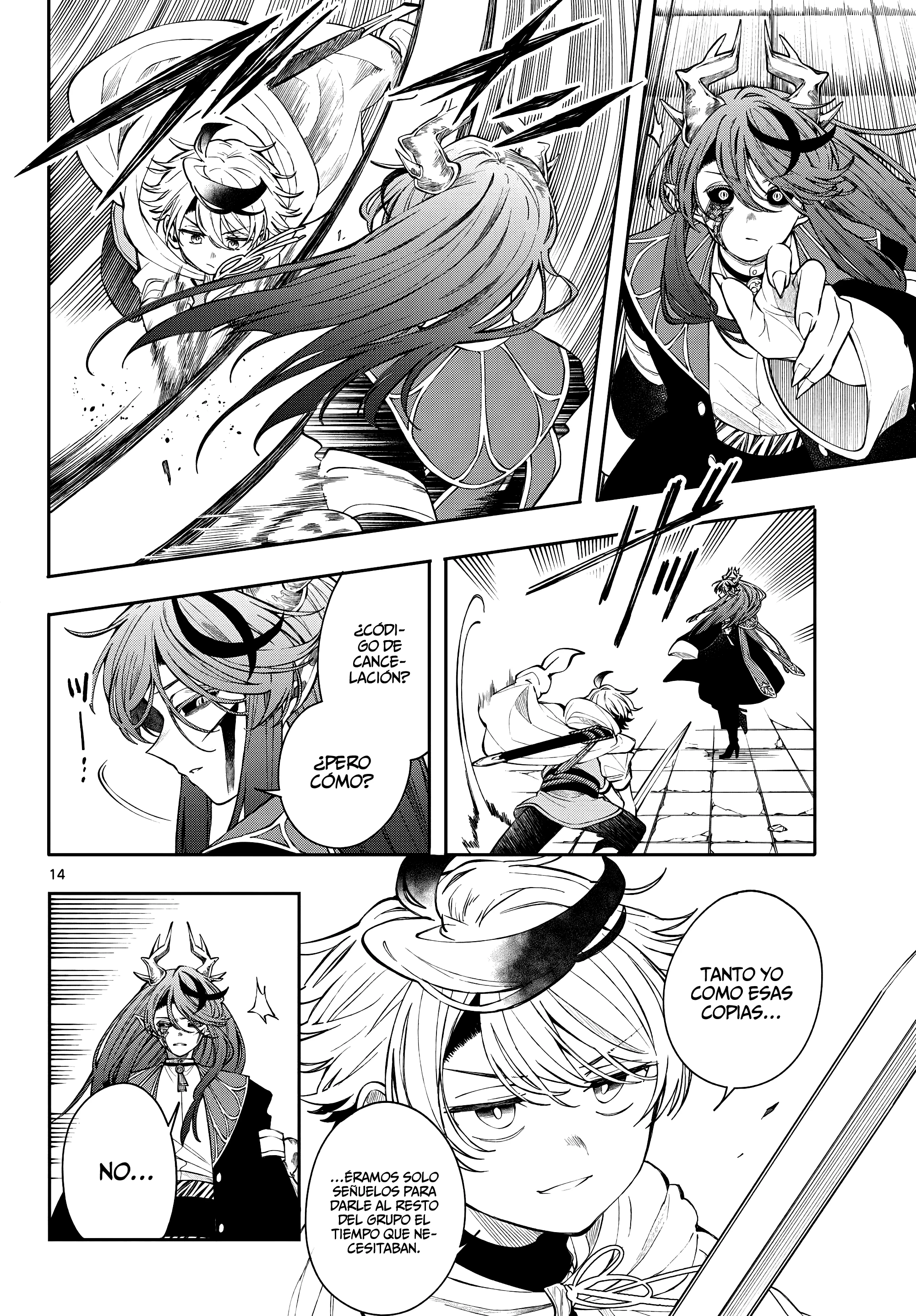 Kaiten no albus Capitulo 87 página 13