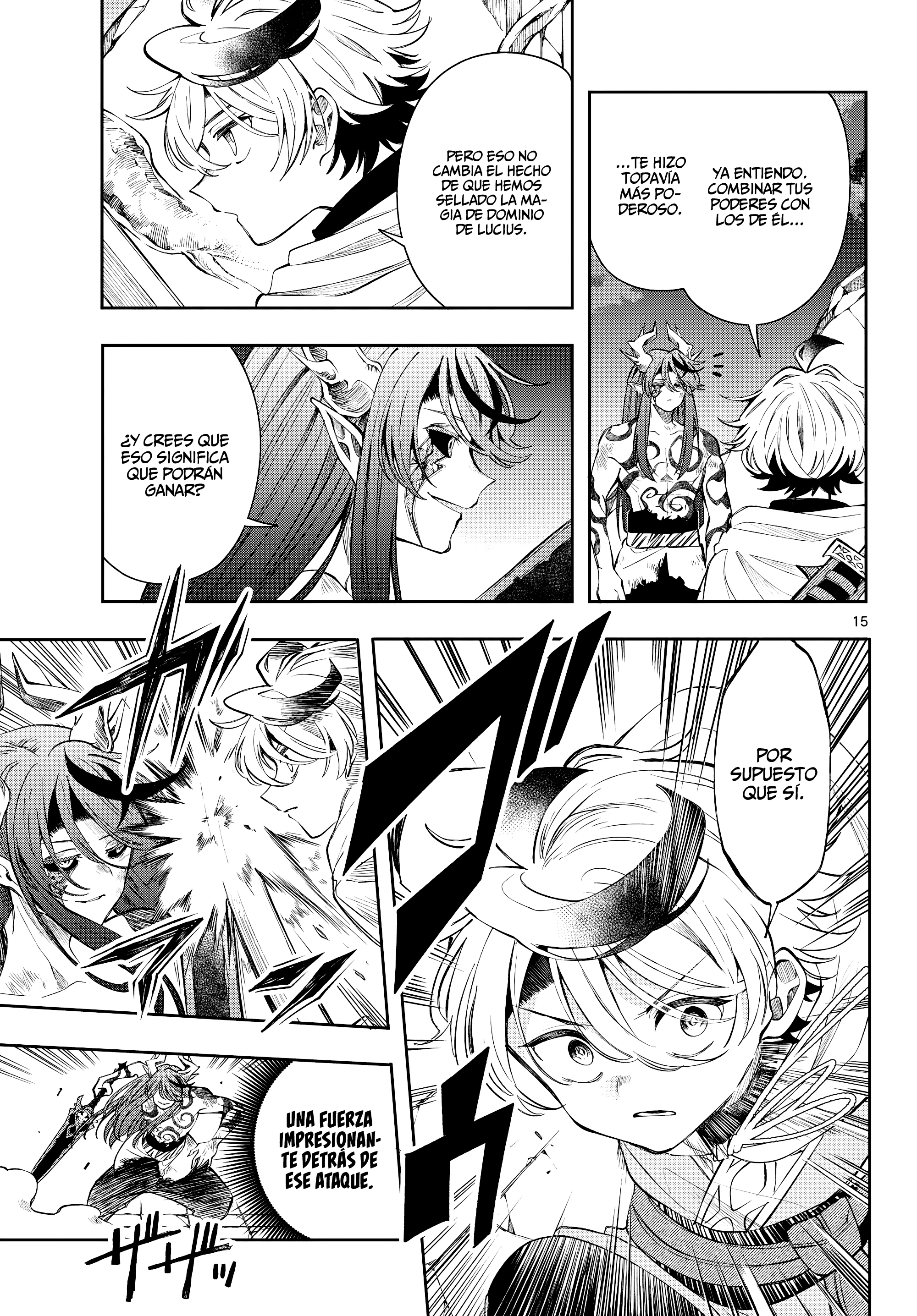 Kaiten no albus Capitulo 88 página 15