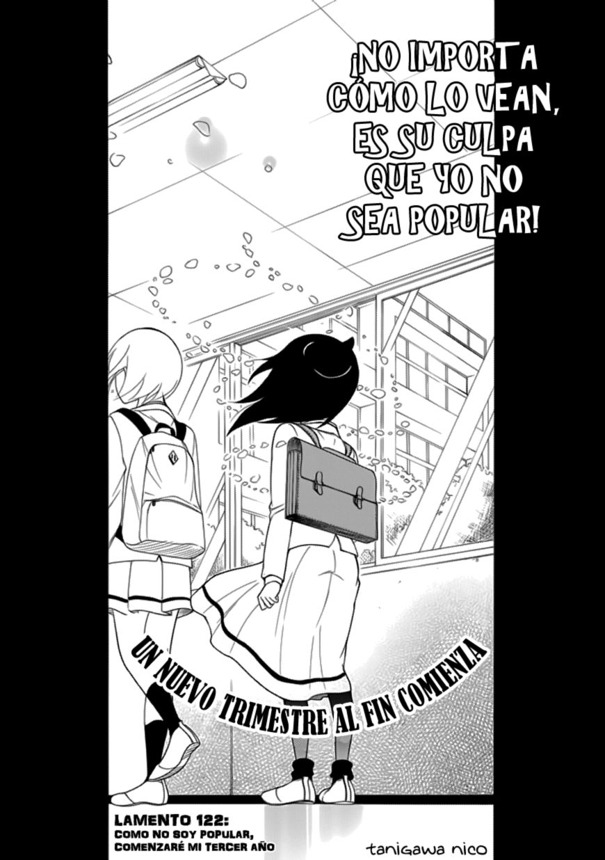 No importa como lo vea, ¡es culpa suya que yo no sea popular! Capitulo 122: por PantaNOVA Fansub página 3