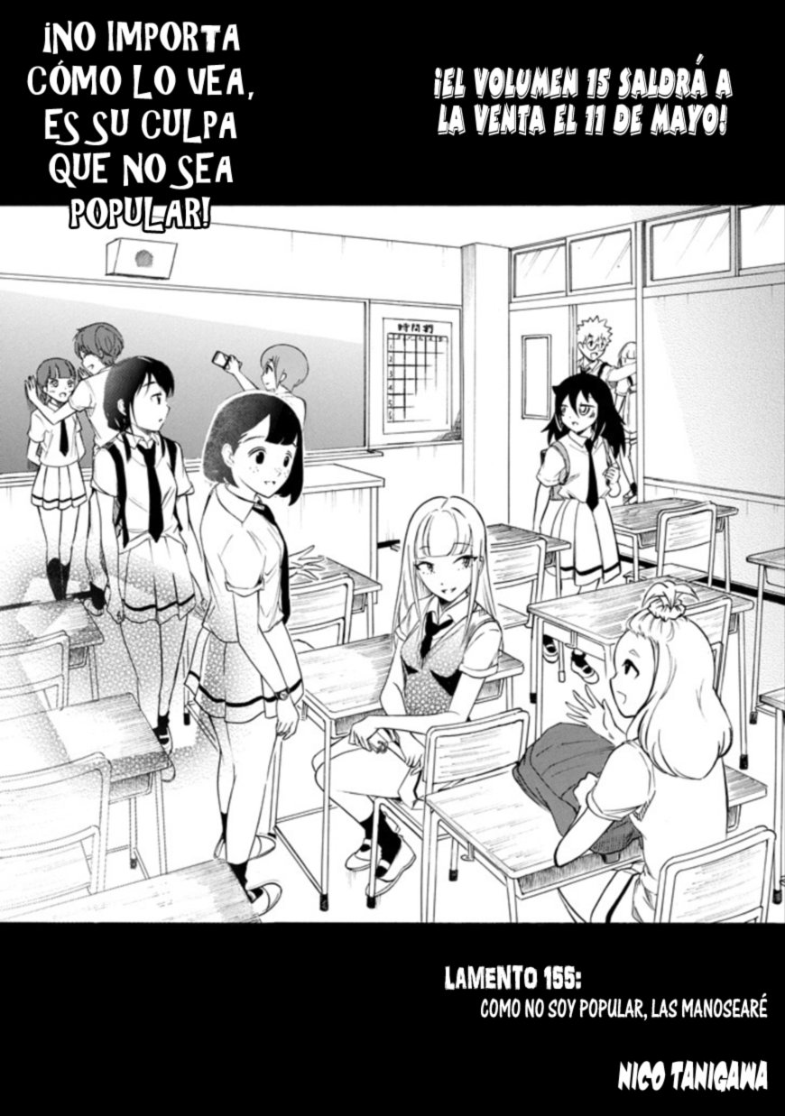 No importa como lo vea, ¡es culpa suya que yo no sea popular! Capitulo 155: por PantaNOVA Fansub página 2