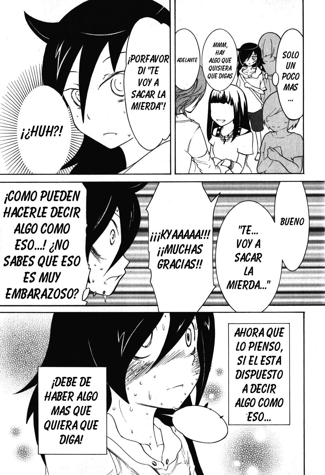 No importa como lo vea, ¡es culpa suya que yo no sea popular! Capitulo 17: Como no soy popular, iré a una sesión de saludos. página 5