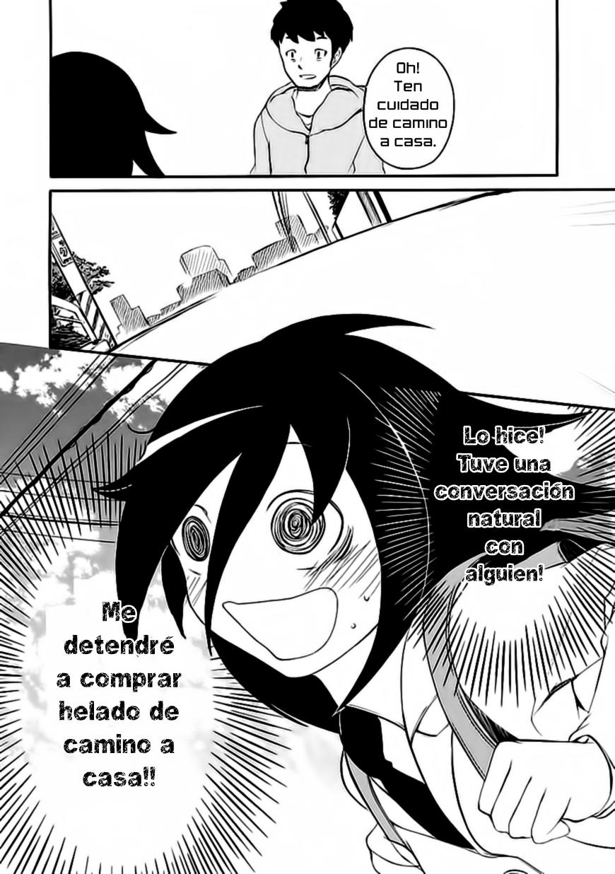 No importa como lo vea, ¡es culpa suya que yo no sea popular! Capitulo 2: Como no soy popular, seré timida. página 14