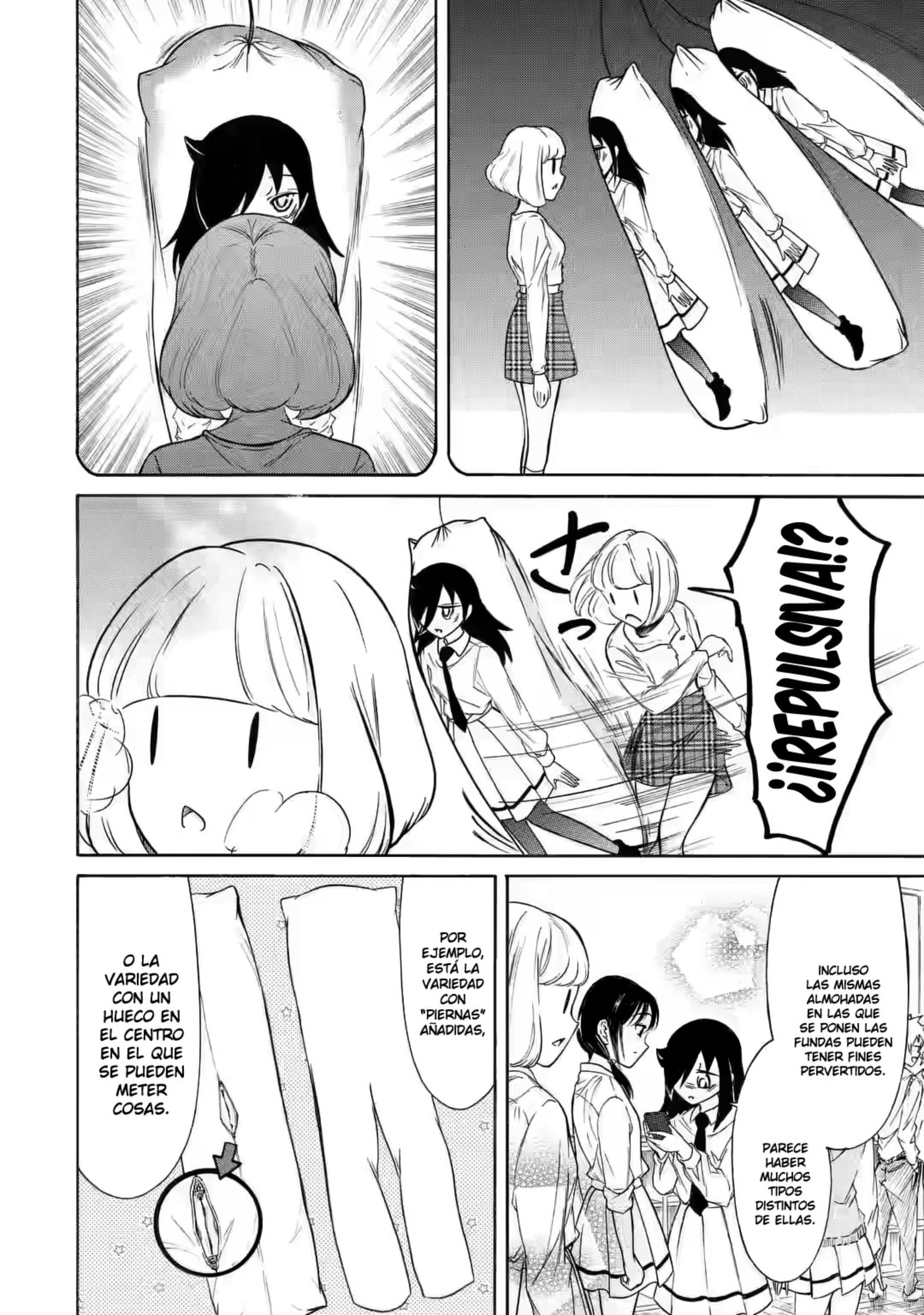No importa como lo vea, ¡es culpa suya que yo no sea popular! Capitulo 205.01: Promoción de Dakimakuras página 5
