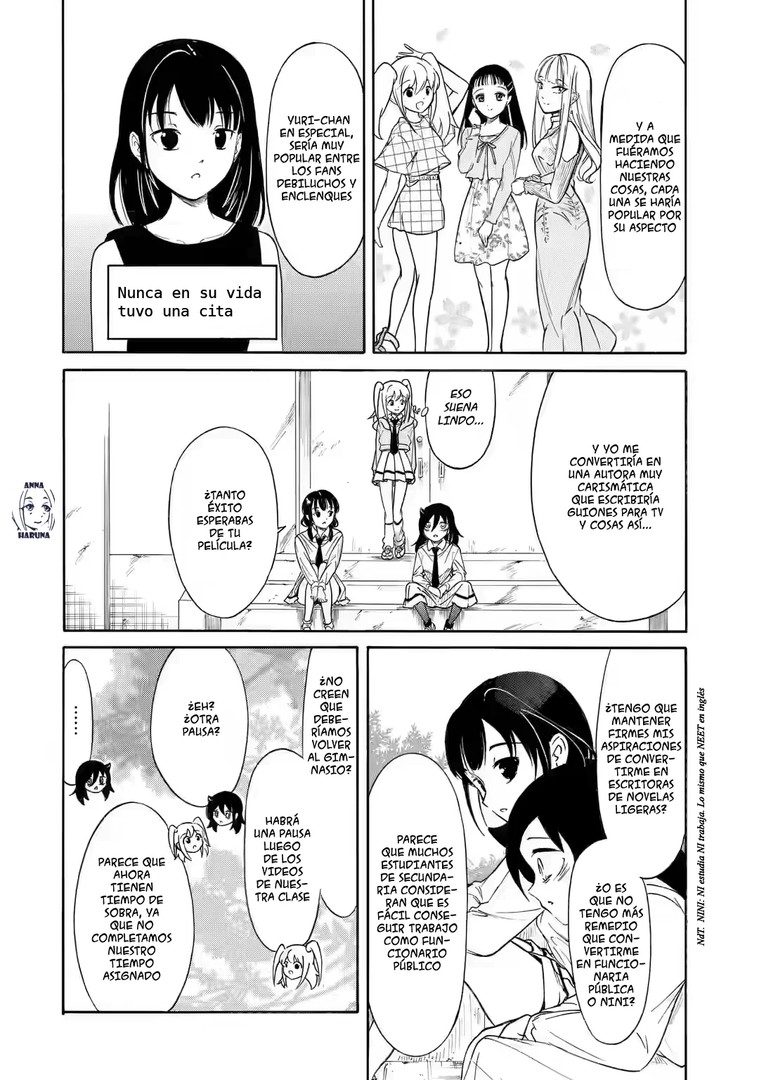 No importa como lo vea, ¡es culpa suya que yo no sea popular! Capitulo 217: Lamento 217: Como no soy popular, veamos lo que está pasando en el escenario del festival escolar. Parte I página 4