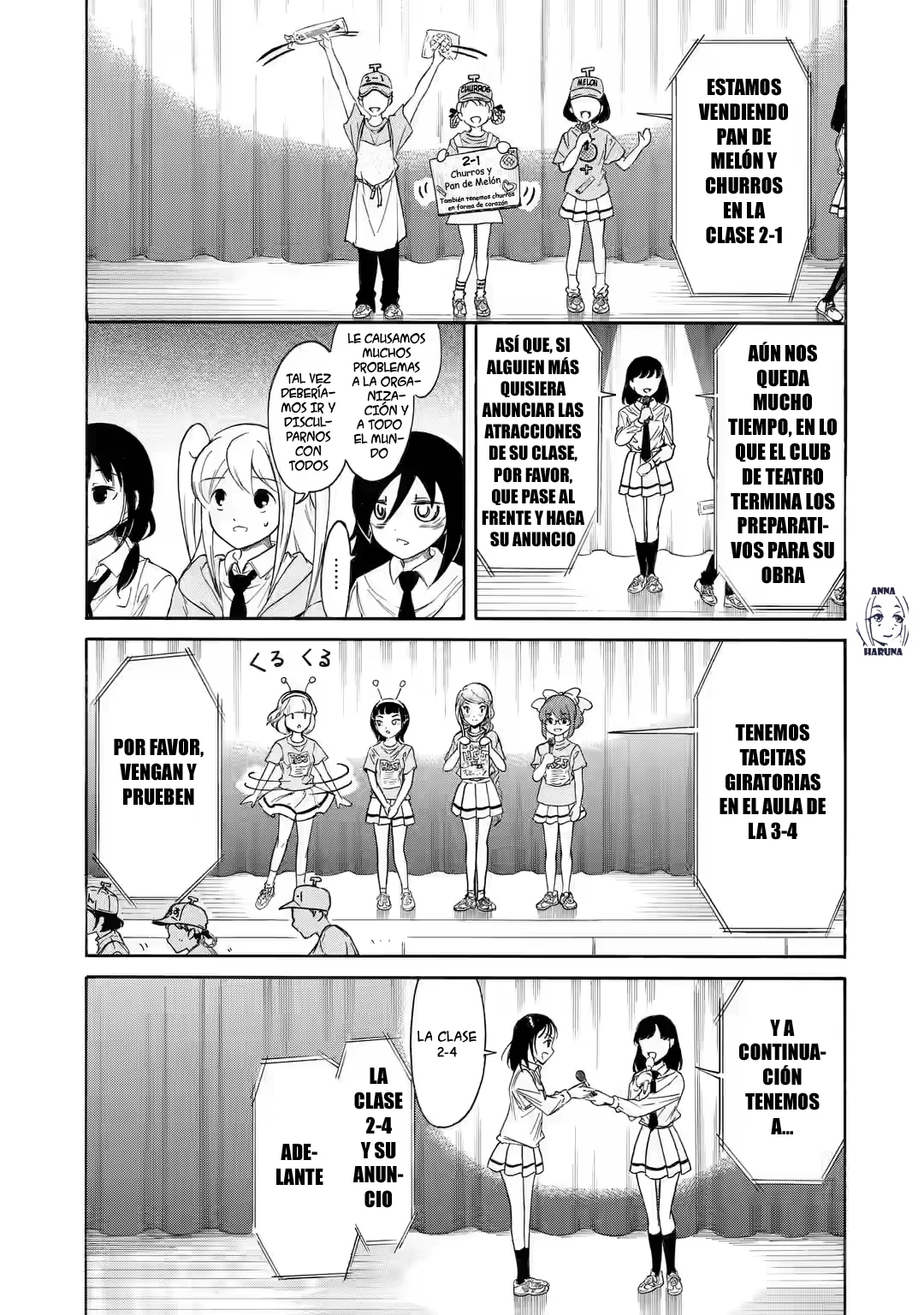 No importa como lo vea, ¡es culpa suya que yo no sea popular! Capitulo 217: Lamento 217: Como no soy popular, veamos lo que está pasando en el escenario del festival escolar. Parte I página 5