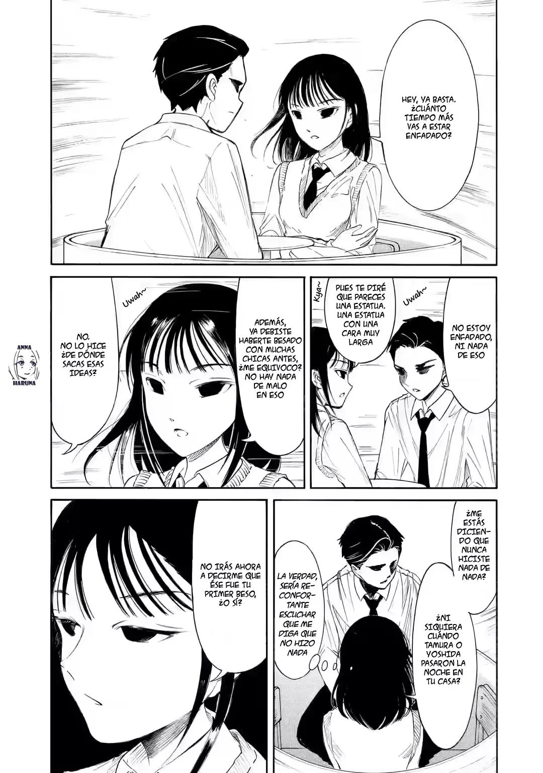 No importa como lo vea, ¡es culpa suya que yo no sea popular! Capitulo 218: Lamento 218: Como no soy popular, es el primer beso Kuroki página 5