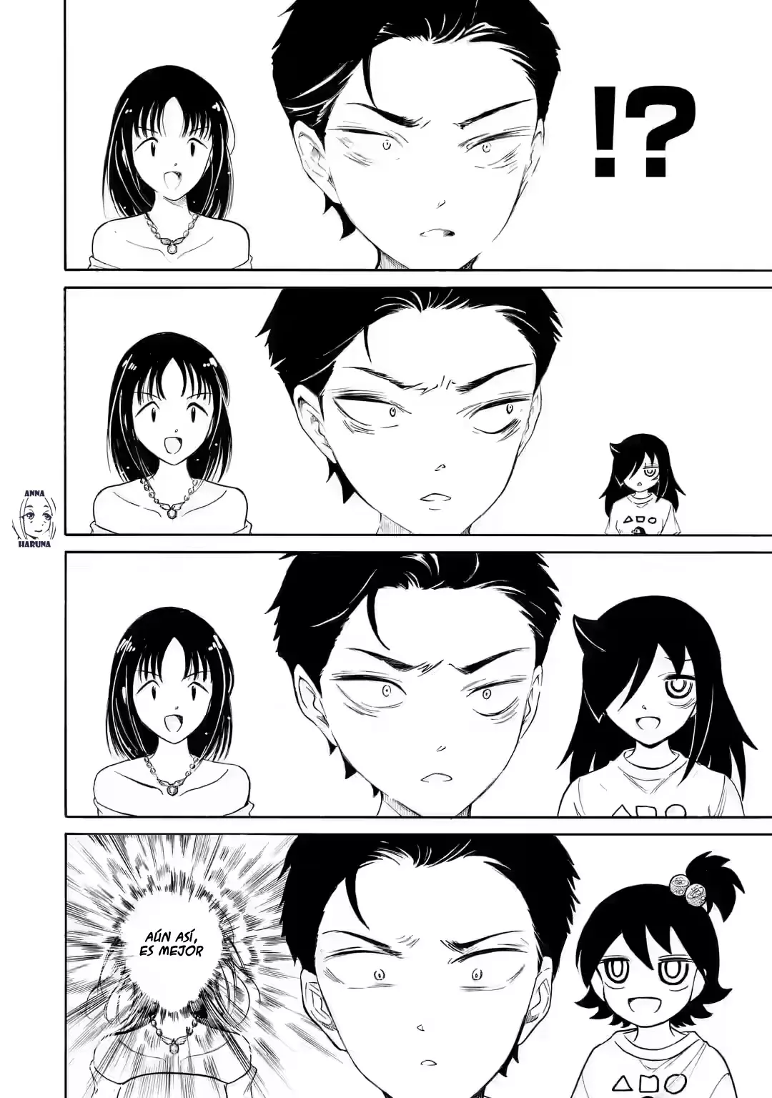 No importa como lo vea, ¡es culpa suya que yo no sea popular! Capitulo 218: Lamento 218: Como no soy popular, es el primer beso Kuroki página 6