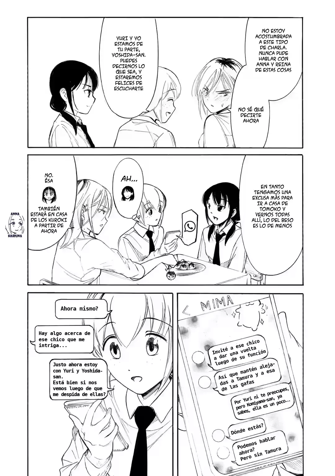 No importa como lo vea, ¡es culpa suya que yo no sea popular! Capitulo 219: Lamento 219: Como no soy popular, veamos qué pasó con cada una después de ese beso página 14