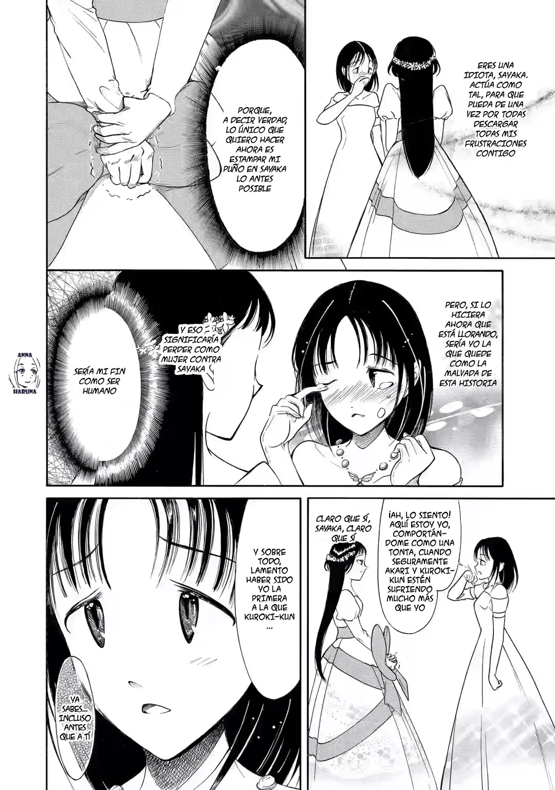 No importa como lo vea, ¡es culpa suya que yo no sea popular! Capitulo 219: Lamento 219: Como no soy popular, veamos qué pasó con cada una después de ese beso página 4