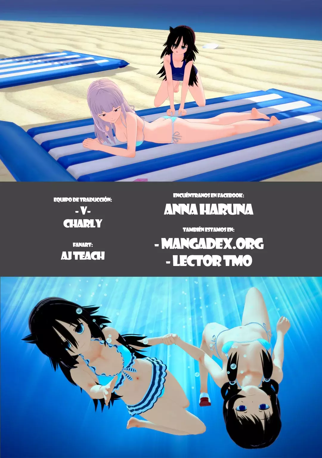 No importa como lo vea, ¡es culpa suya que yo no sea popular! Capitulo 224.3: Especial de Vacaciones de Verano página 6