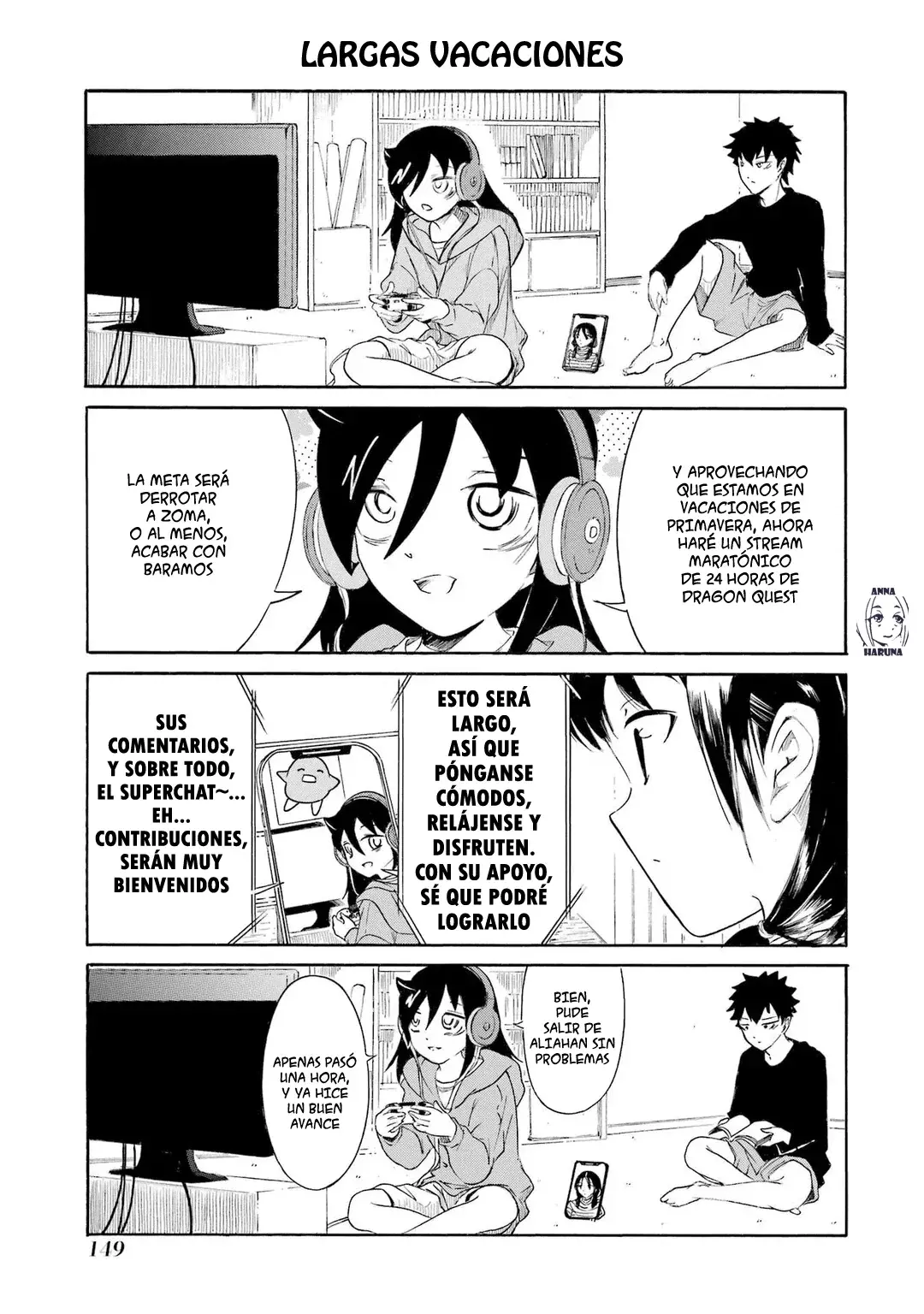 No importa como lo vea, ¡es culpa suya que yo no sea popular! Capitulo 234.25: Omake del Volumen 27 página 3