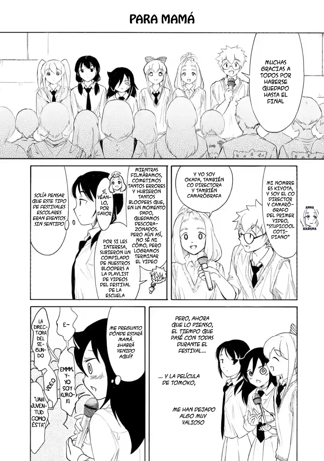No importa como lo vea, ¡es culpa suya que yo no sea popular! Capitulo 234.3: Lamento 234: Como no soy popular, el festival llega a su fin. Parte III página 6