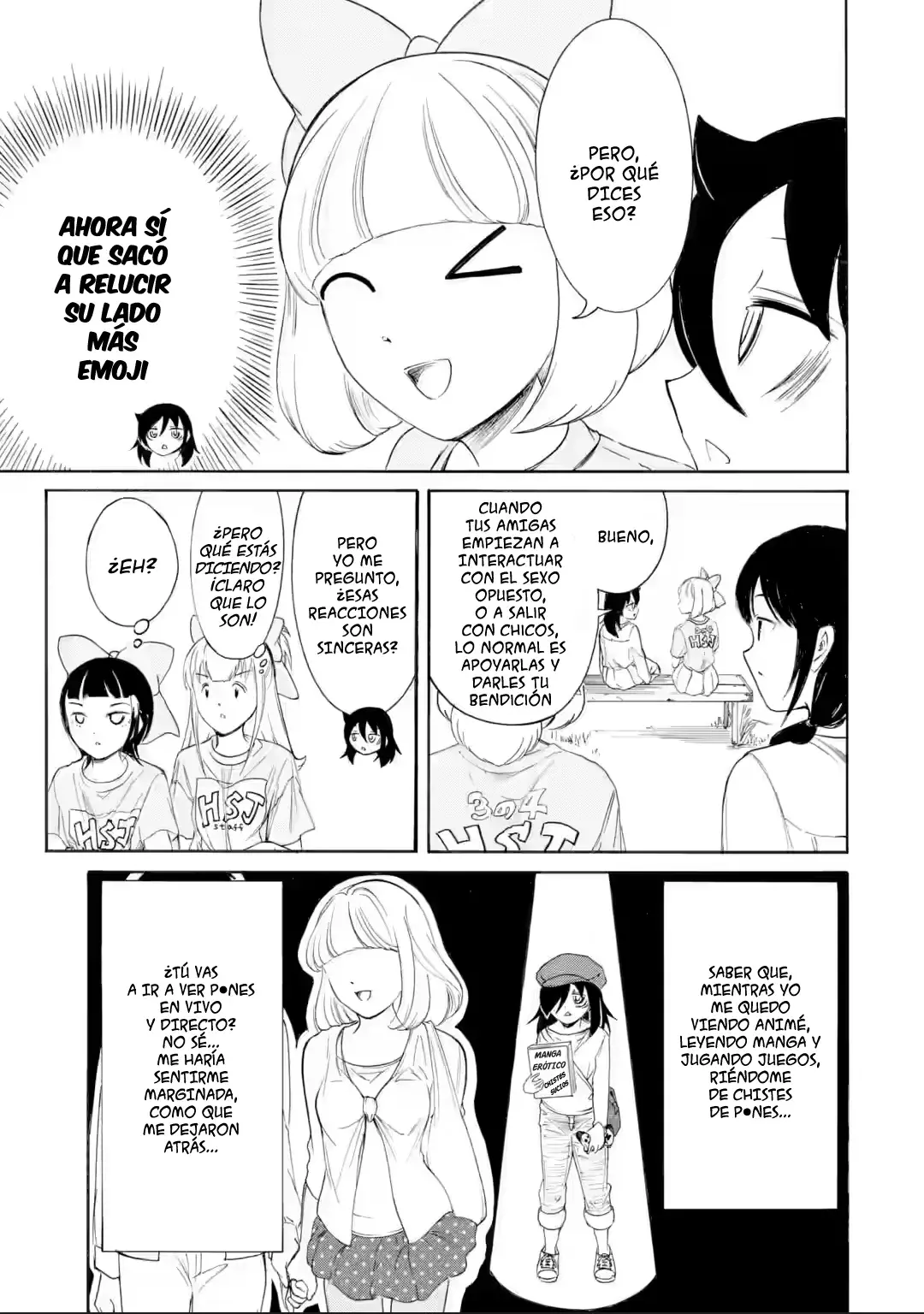 No importa como lo vea, ¡es culpa suya que yo no sea popular! Capitulo 235: Lamento 235: Como no soy popular, hablemos de un romance ajeno página 5