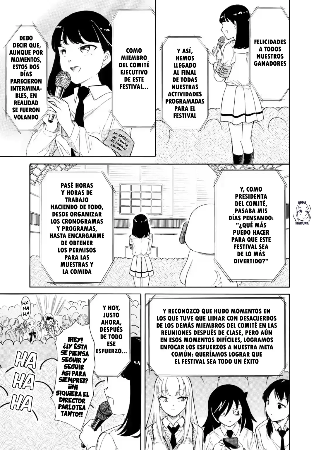 No importa como lo vea, ¡es culpa suya que yo no sea popular! Capitulo 236: Lamento 236: Como no soy popular, veamos qué pasa después del festival. Parte I página 7