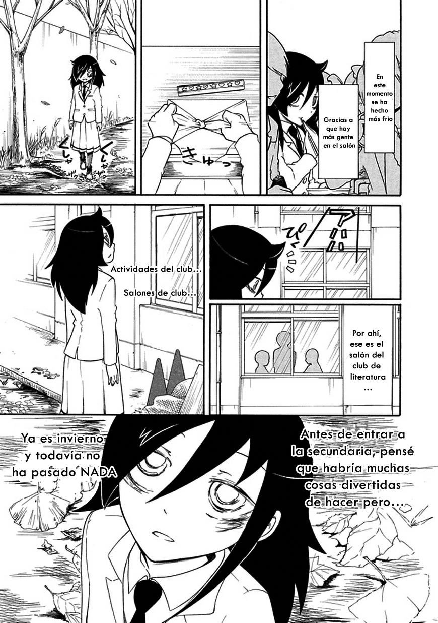 No importa como lo vea, ¡es culpa suya que yo no sea popular! Capitulo 27: Como no soy popular, iniciaré un club. página 6