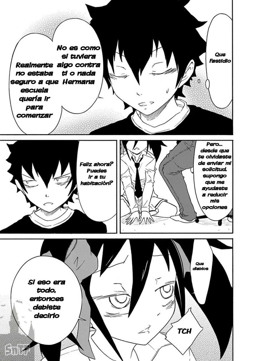 No importa como lo vea, ¡es culpa suya que yo no sea popular! Capitulo 35: Como no soy popular, me preocuparé por mi hermano. página 11