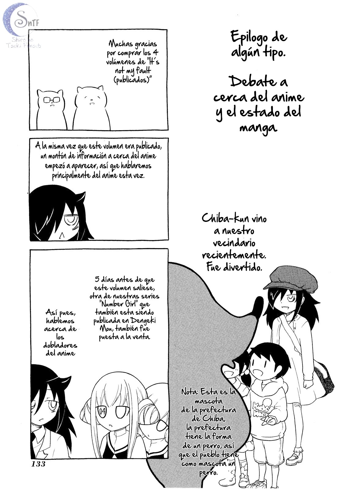 No importa como lo vea, ¡es culpa suya que yo no sea popular! Capitulo 36.05: Omake 4. página 3