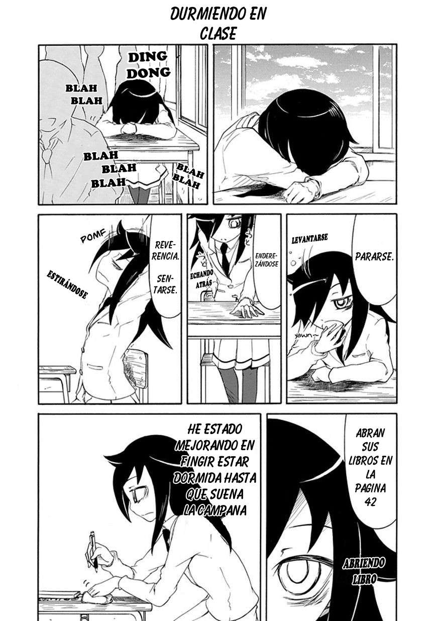 No importa como lo vea, ¡es culpa suya que yo no sea popular! Capitulo 7: Como no soy popular, viviré mi vida. página 4
