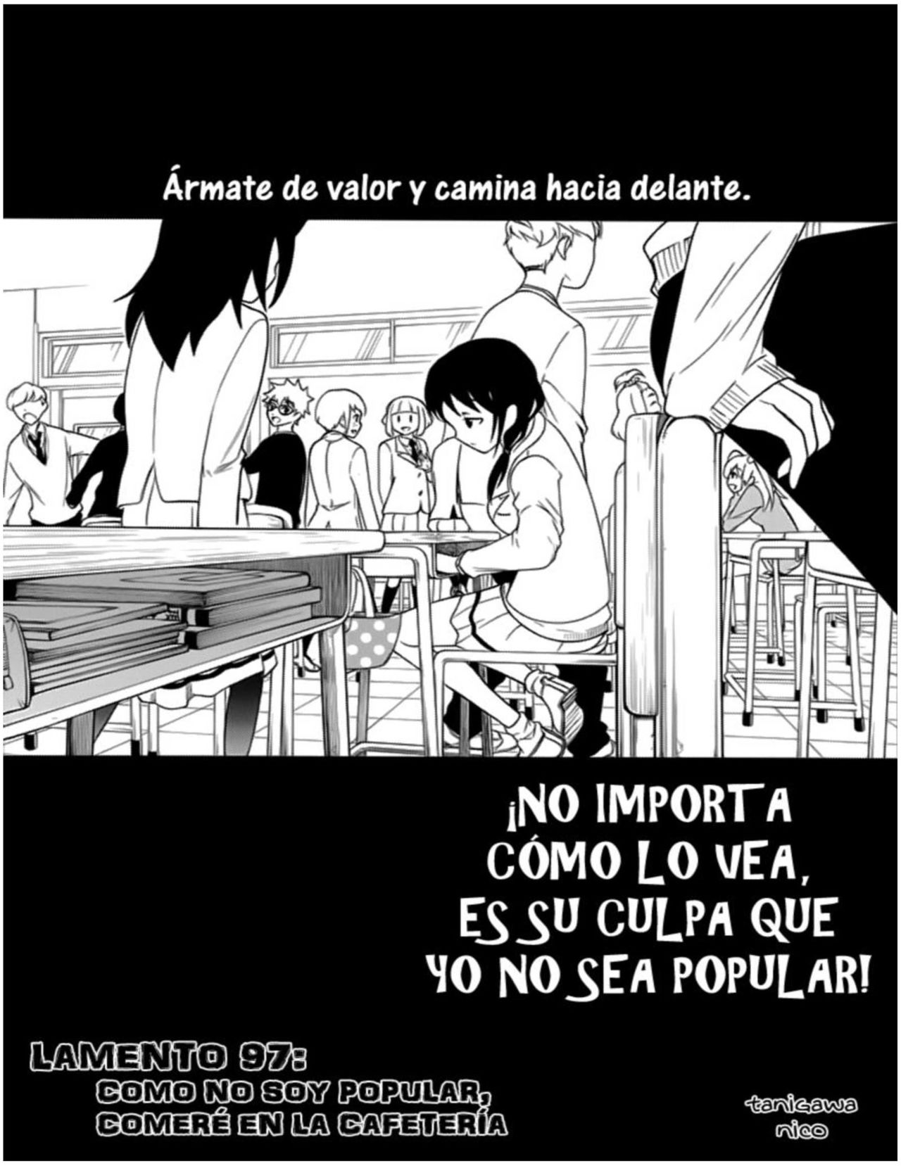 No importa como lo vea, ¡es culpa suya que yo no sea popular! Capitulo 97 página 2