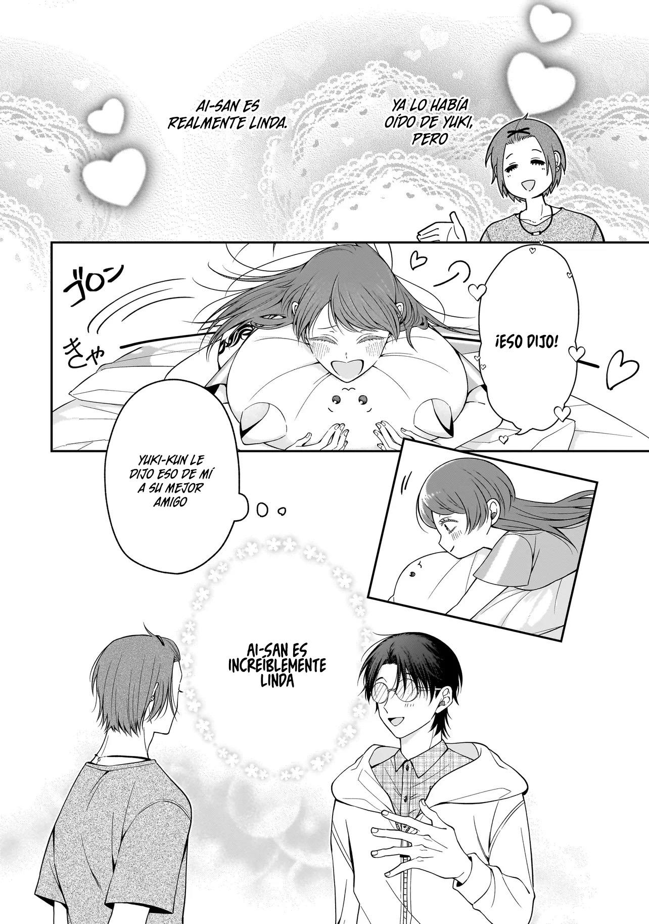 Koisuru Futari wa Kiba wo Kakusu: Gap ga Arisugiru Couple no Hanashi Capitulo 6 página 4