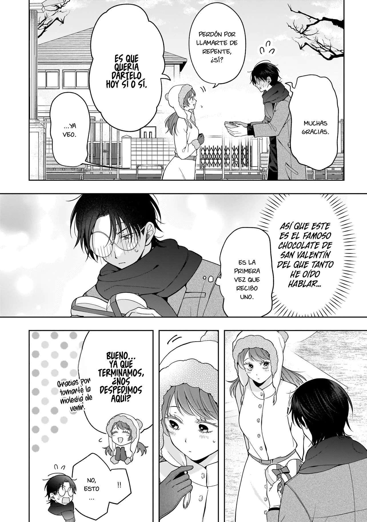 Koisuru Futari wa Kiba wo Kakusu: Gap ga Arisugiru Couple no Hanashi Capitulo 7.5 página 4