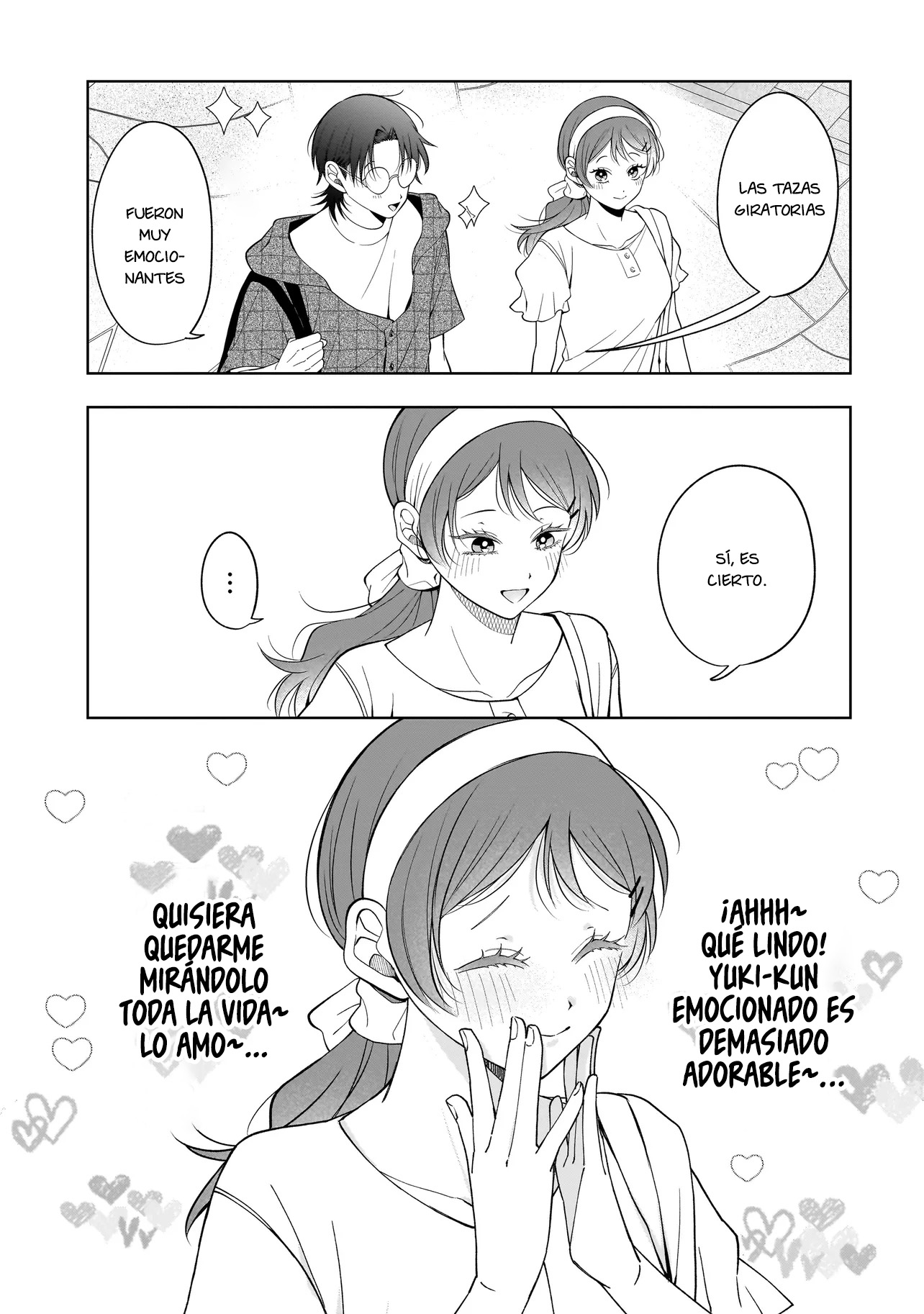 Koisuru Futari wa Kiba wo Kakusu: Gap ga Arisugiru Couple no Hanashi Capitulo 8.5 página 3