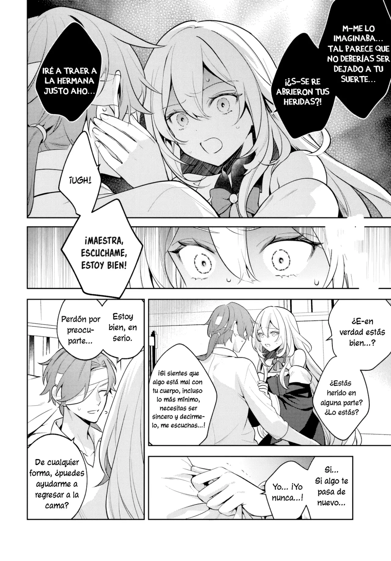 Evité el final de aniquilación a costa de mi vida, pero todas las chicas del grupo terminaron rotas Capitulo 2: Emociones demasiado pesadas. página 17