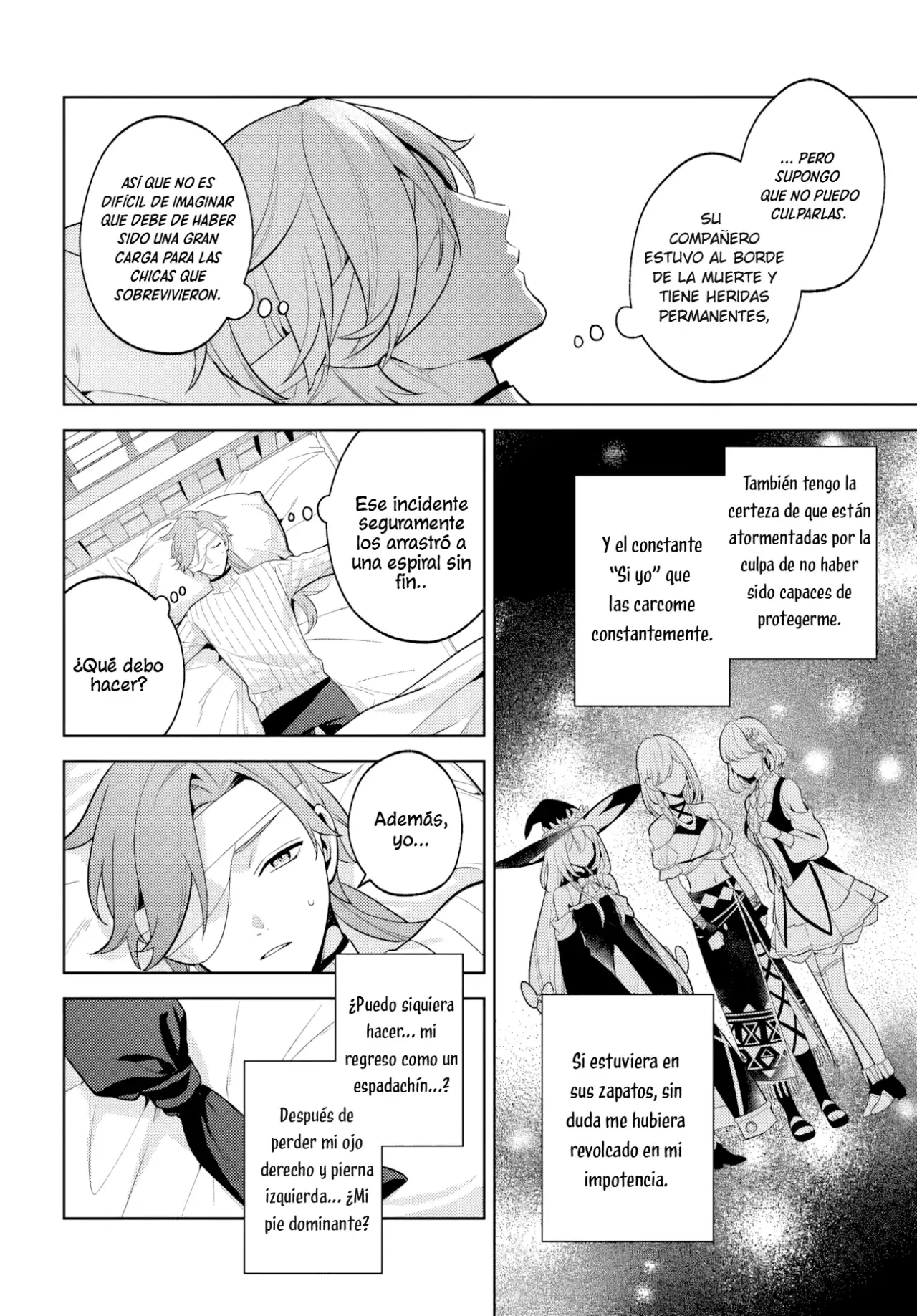 Evité el final de aniquilación a costa de mi vida, pero todas las chicas del grupo terminaron rotas Capitulo 2: Emociones demasiado pesadas. página 23