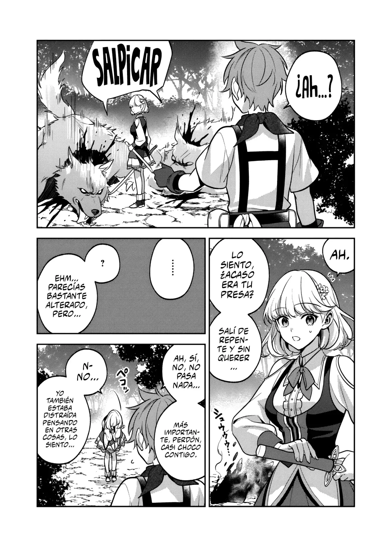 Evité el final de aniquilación a costa de mi vida, pero todas las chicas del grupo terminaron rotas Capitulo 3.1: La chica que ofrenda monstruos. 1 página 11