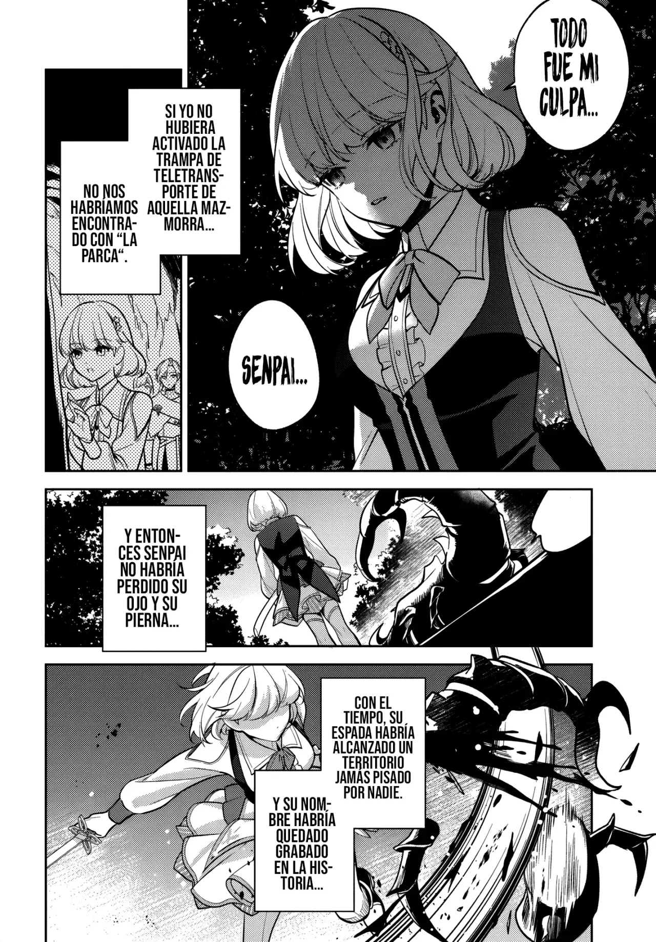 Evité el final de aniquilación a costa de mi vida, pero todas las chicas del grupo terminaron rotas Capitulo 3.1: La chica que ofrenda monstruos. 1 página 16