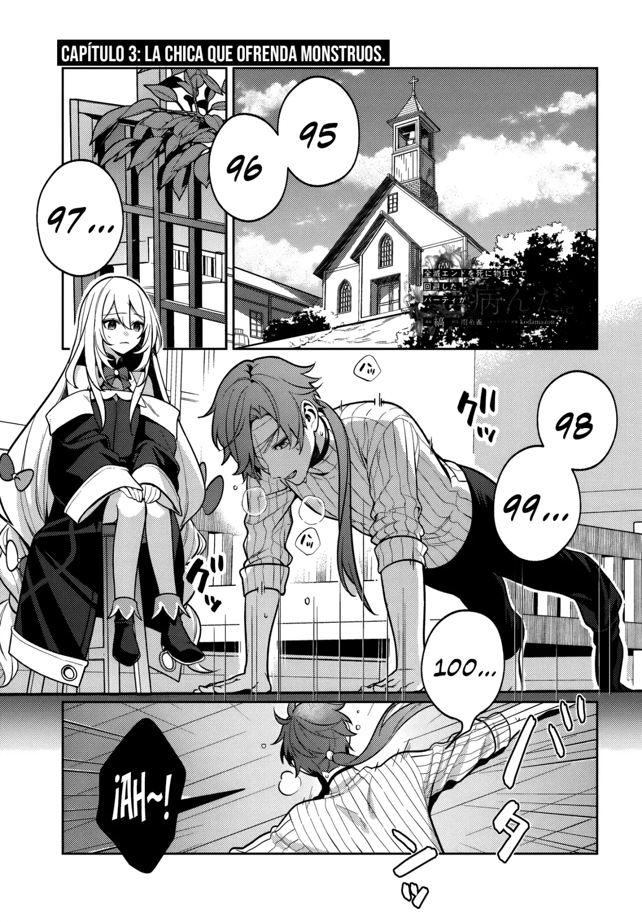 Evité el final de aniquilación a costa de mi vida, pero todas las chicas del grupo terminaron rotas Capitulo 3.1: La chica que ofrenda monstruos. 1 página 3