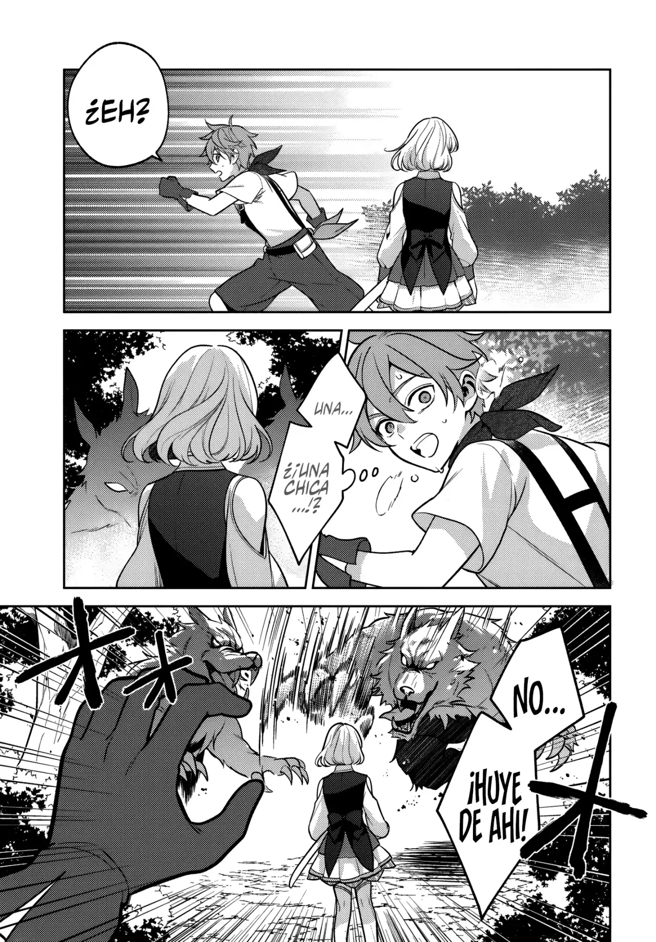 Evité el final de aniquilación a costa de mi vida, pero todas las chicas del grupo terminaron rotas Capitulo 3.1: La chica que ofrenda monstruos. 1 página 9