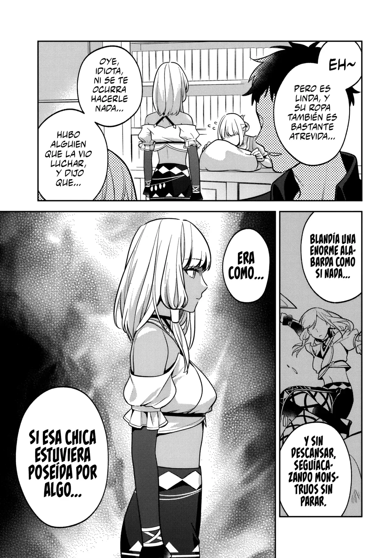 Evité el final de aniquilación a costa de mi vida, pero todas las chicas del grupo terminaron rotas Capitulo 3.2: La chica que ofrenda monstruos. 2 página 8