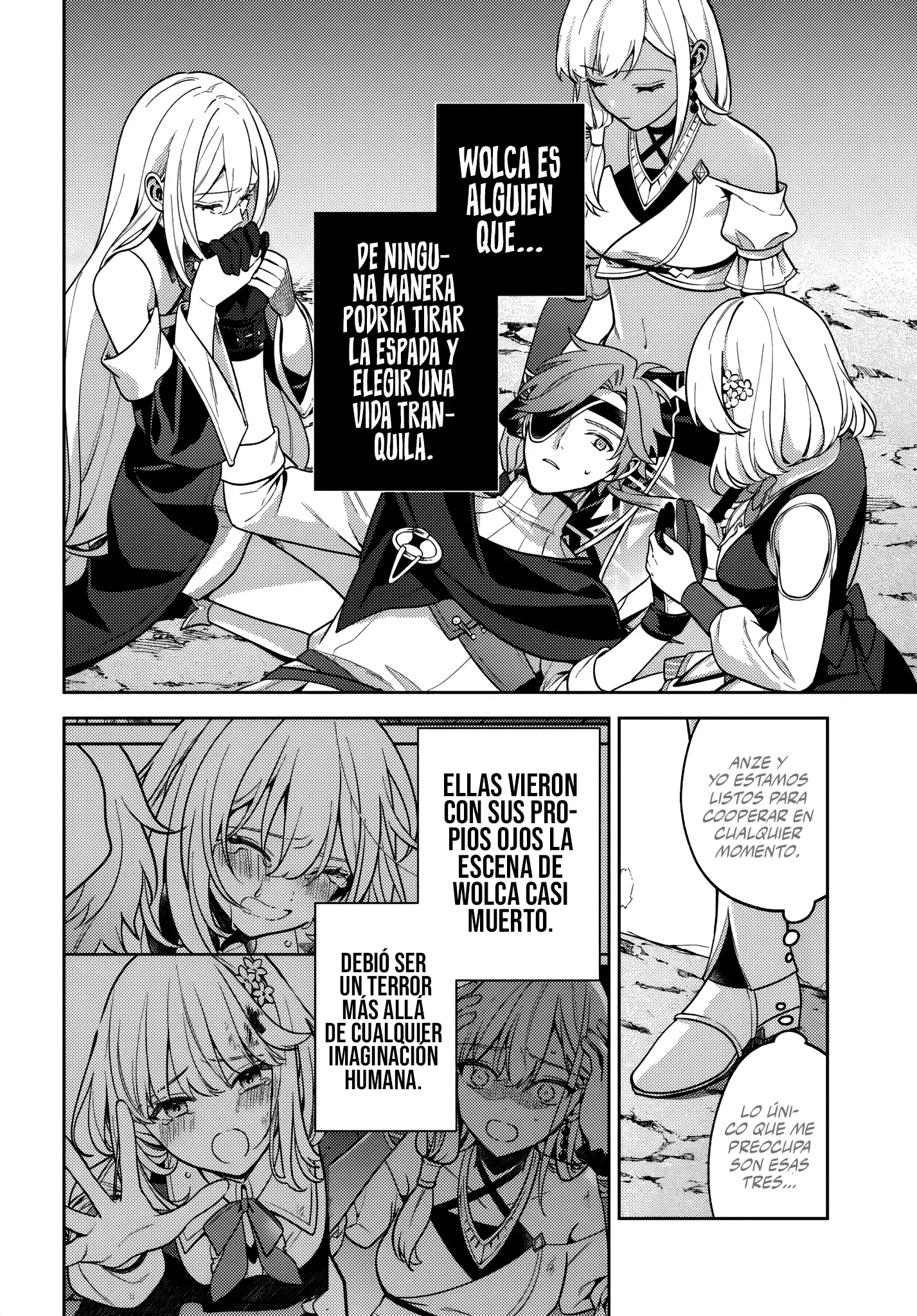 Evité el final de aniquilación a costa de mi vida, pero todas las chicas del grupo terminaron rotas Capitulo 5.2 página 12
