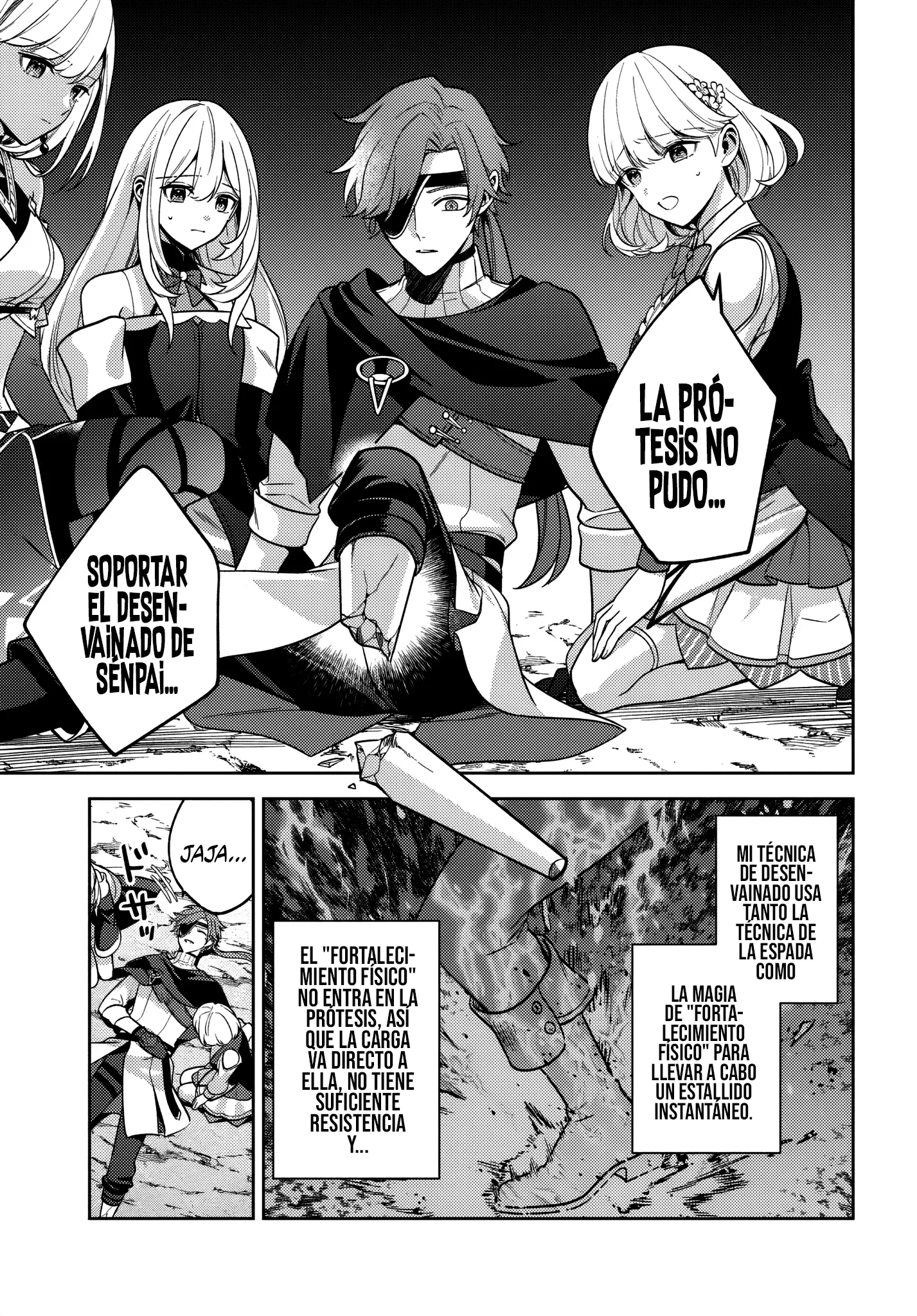 Evité el final de aniquilación a costa de mi vida, pero todas las chicas del grupo terminaron rotas Capitulo 5.2 página 3