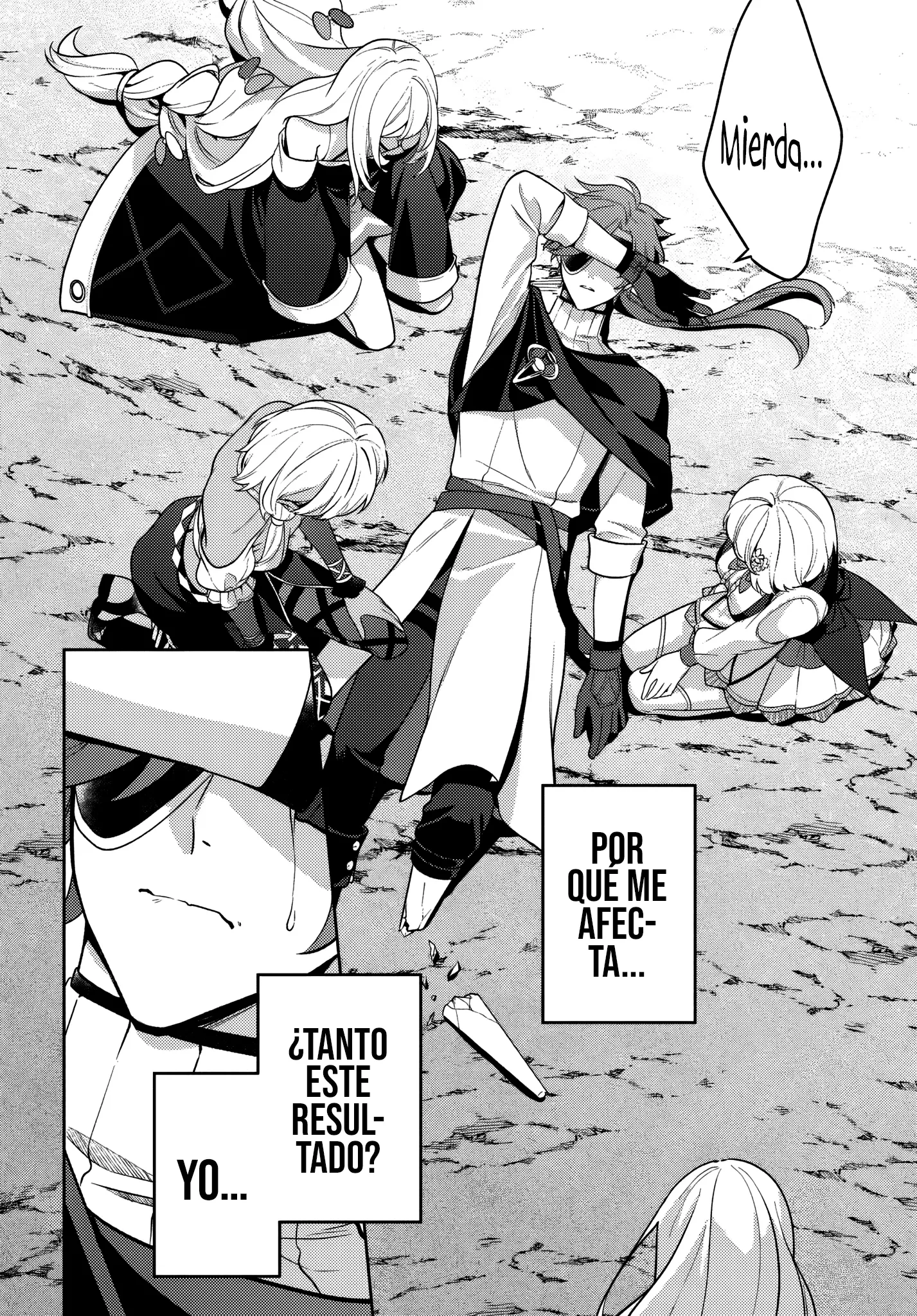 Evité el final de aniquilación a costa de mi vida, pero todas las chicas del grupo terminaron rotas Capitulo 5.2 página 6
