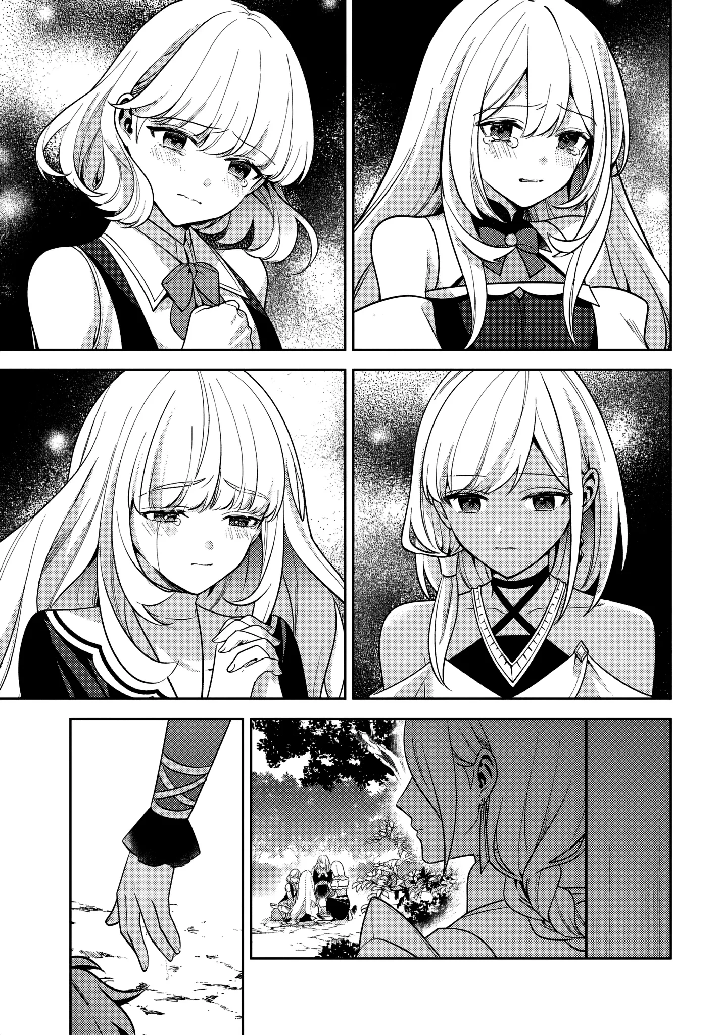 Evité el final de aniquilación a costa de mi vida, pero todas las chicas del grupo terminaron rotas Capitulo 5.2 página 7