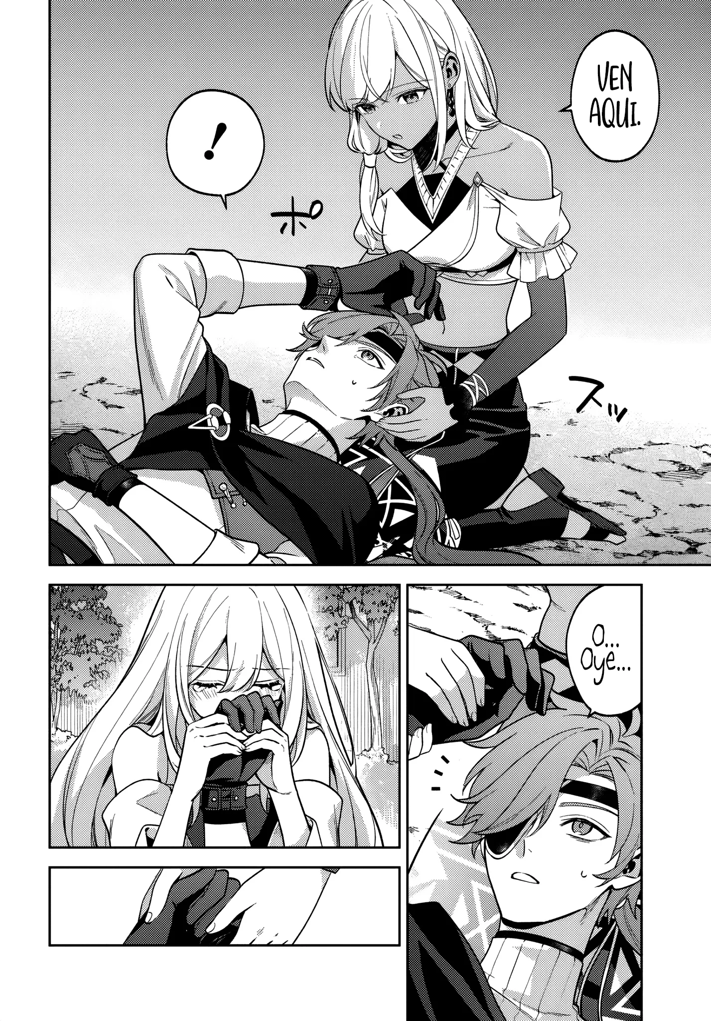 Evité el final de aniquilación a costa de mi vida, pero todas las chicas del grupo terminaron rotas Capitulo 5.2 página 8