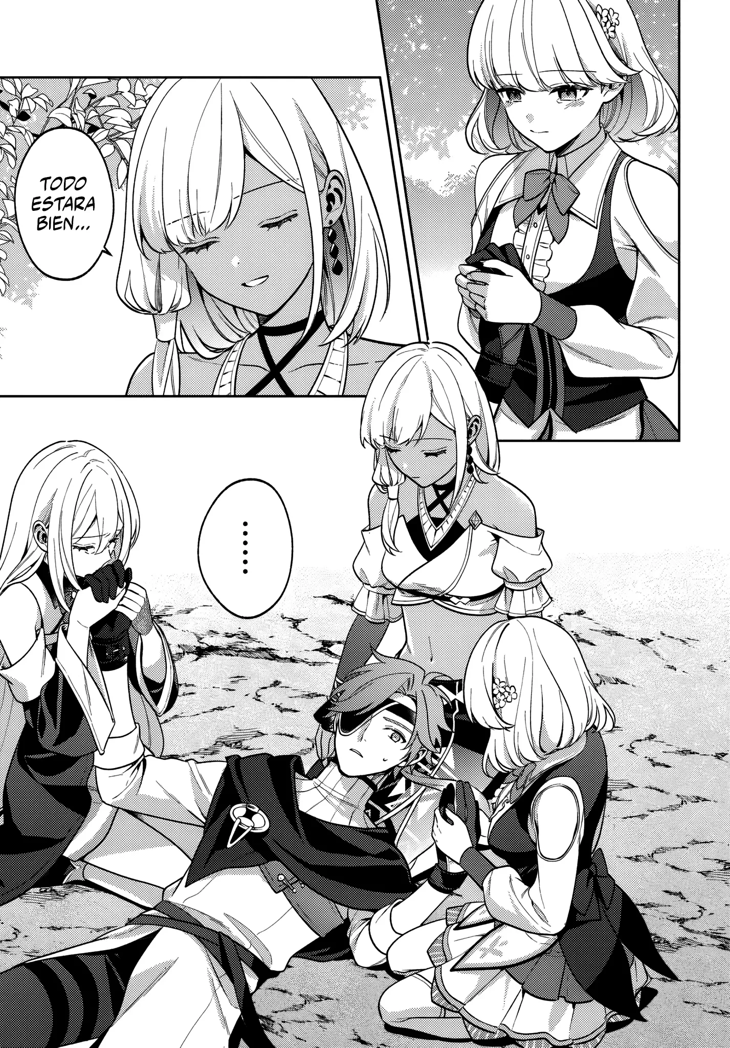 Evité el final de aniquilación a costa de mi vida, pero todas las chicas del grupo terminaron rotas Capitulo 5.2 página 9