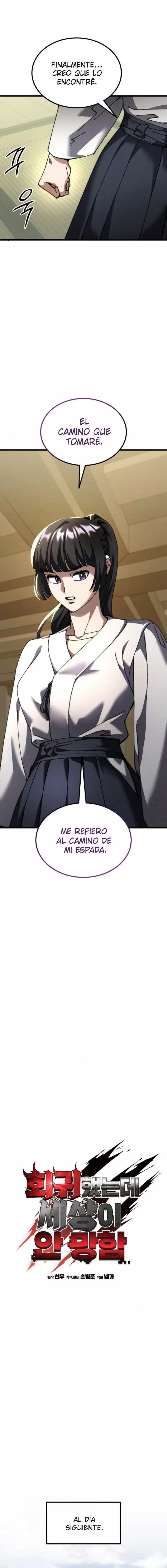 Regresé, pero el mundo no terminó. Capitulo 23 página 21