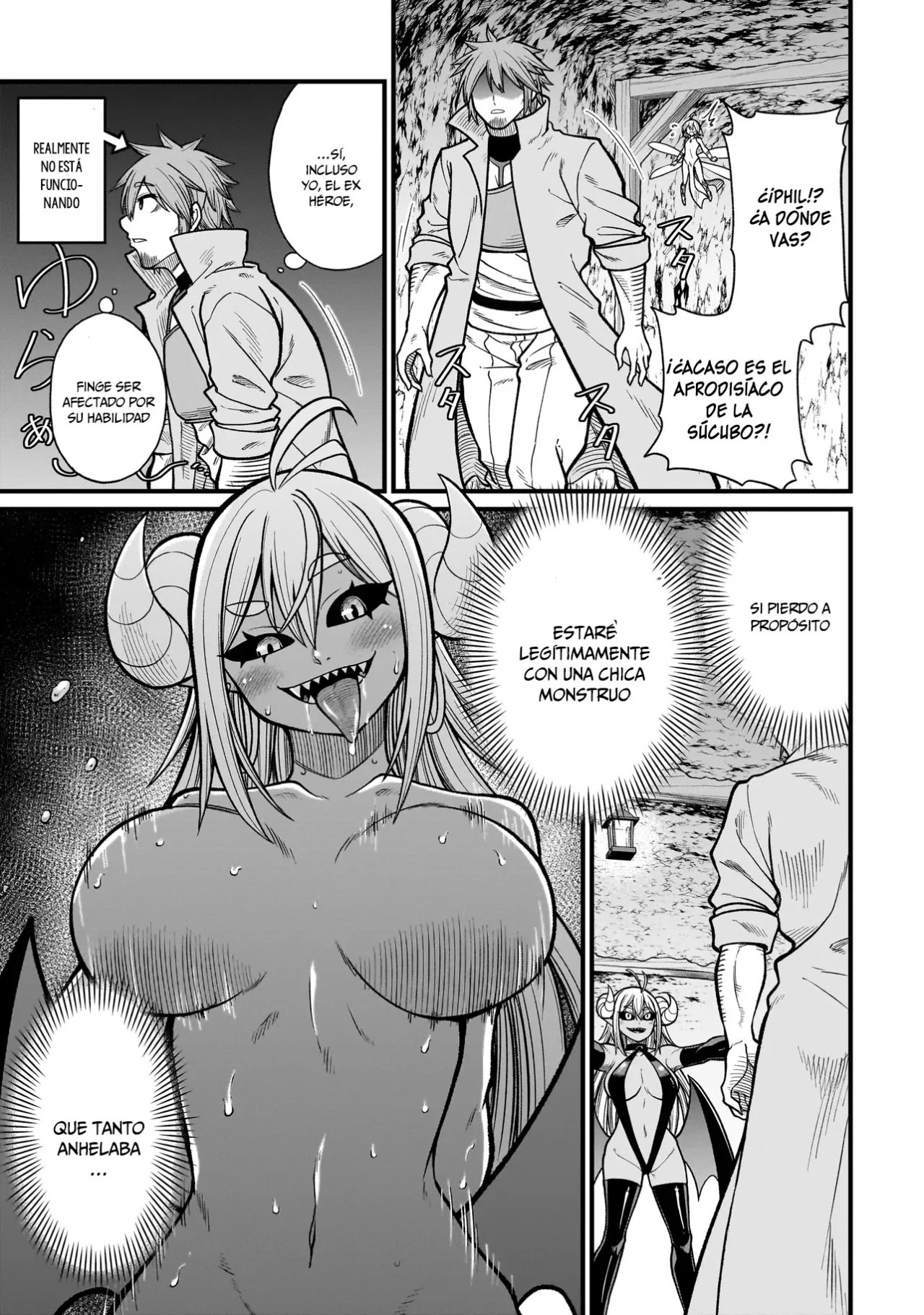 The Former Hero Wants to Lose to Monster Girl Capitulo 1: Sucubo página 16