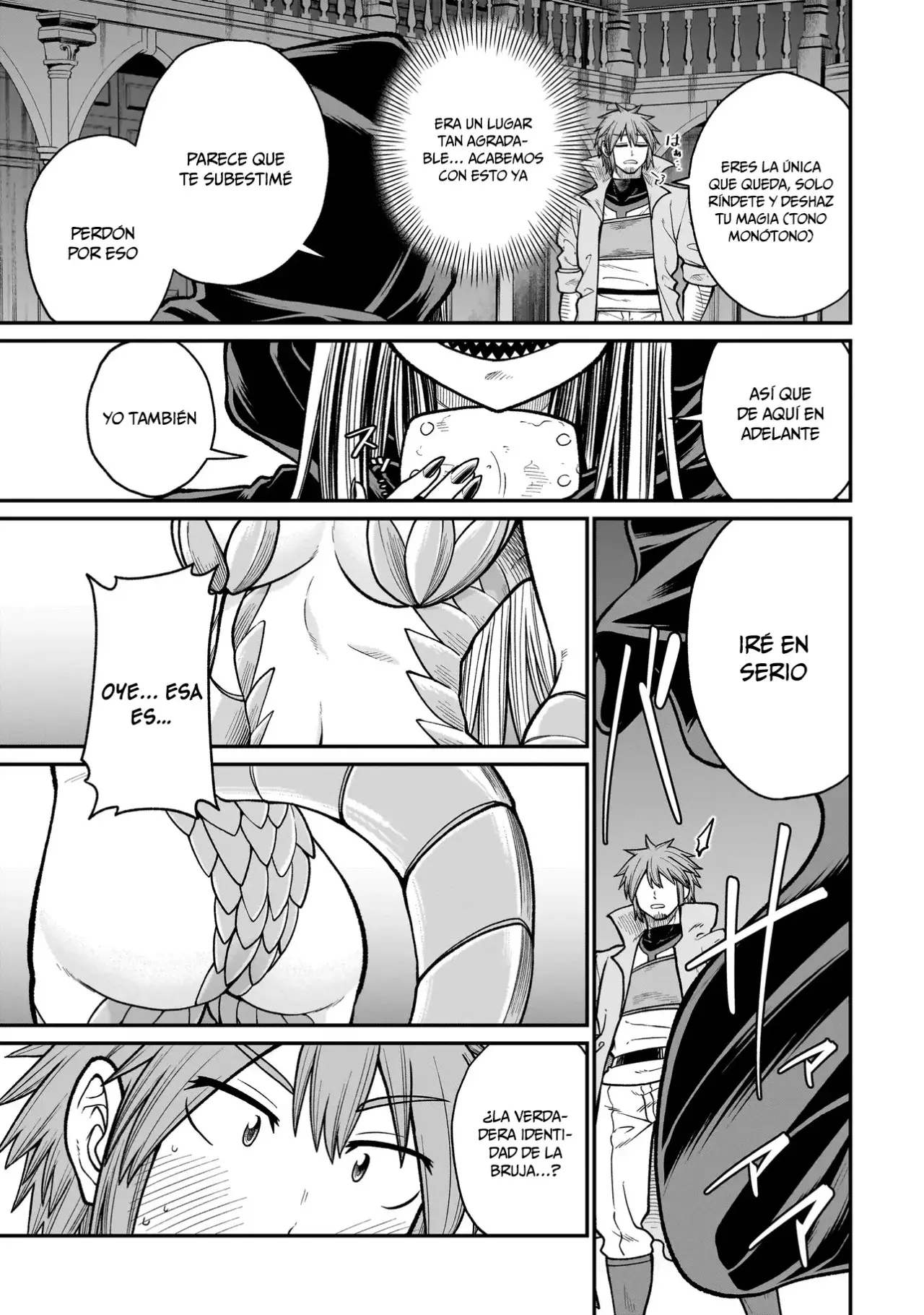 The Former Hero Wants to Lose to Monster Girl Capitulo 11: La verdadera identidad de la bruja página 16