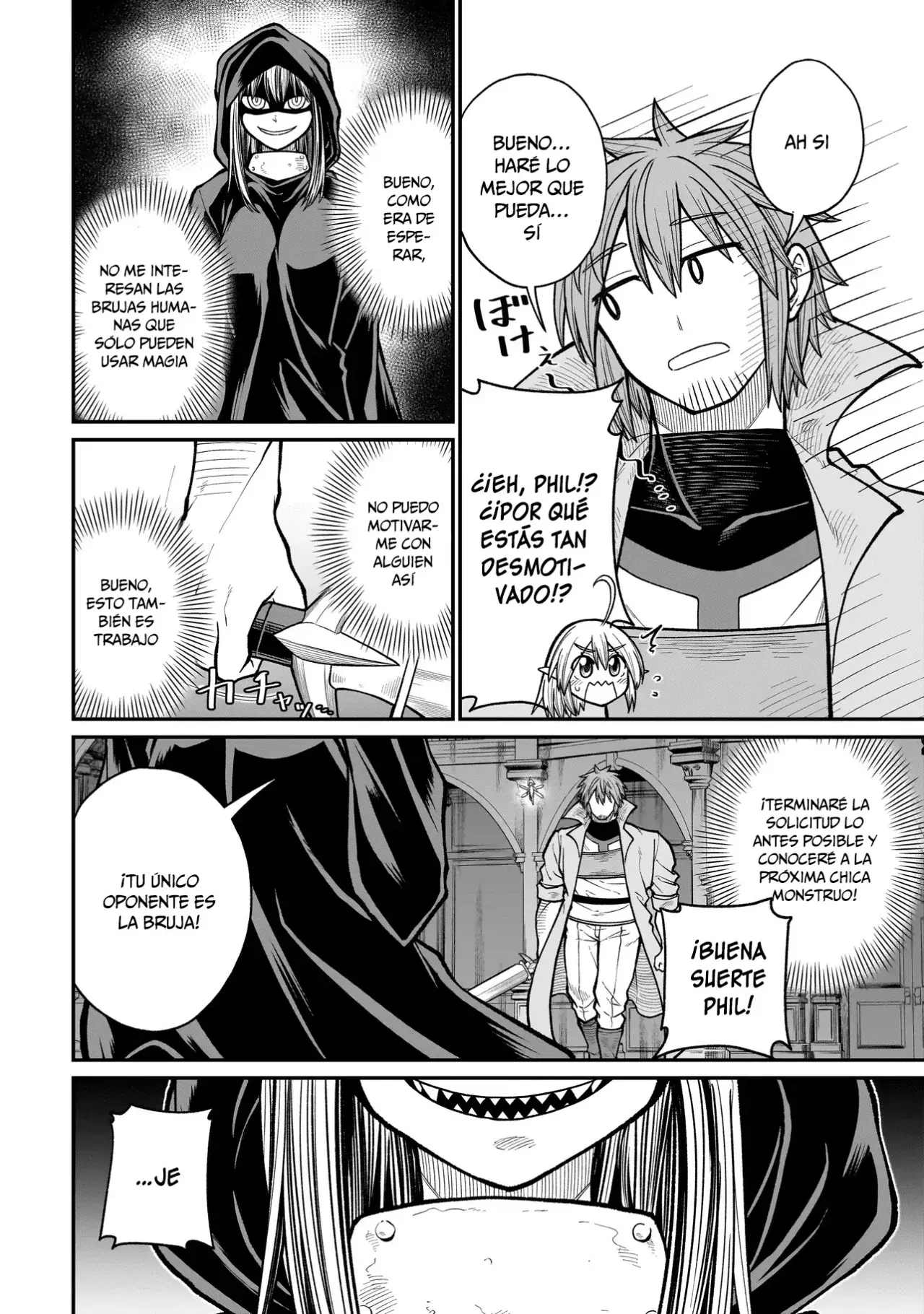 The Former Hero Wants to Lose to Monster Girl Capitulo 11: La verdadera identidad de la bruja página 3