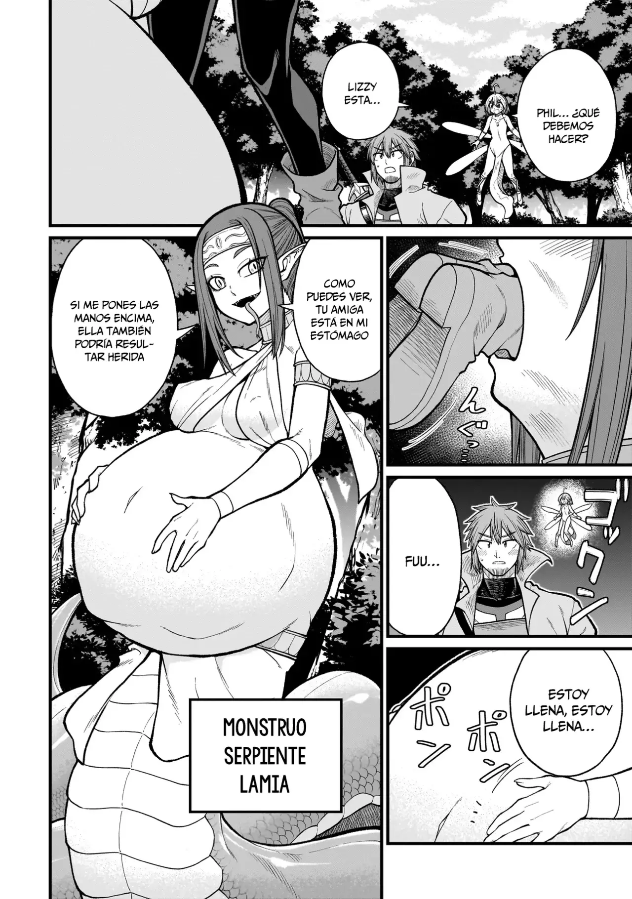 The Former Hero Wants to Lose to Monster Girl Capitulo 14: Lamia página 3
