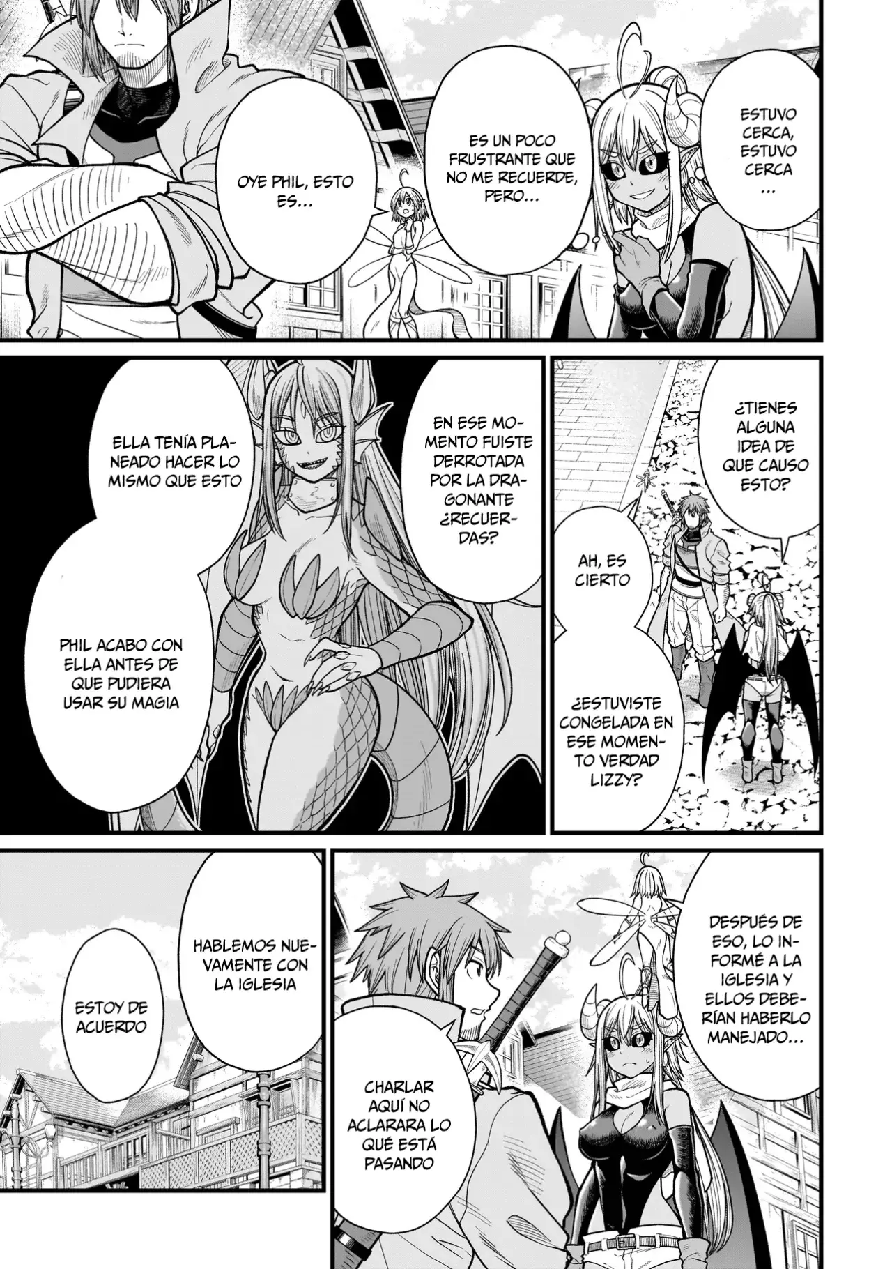 The Former Hero Wants to Lose to Monster Girl Capitulo 15: Sombra y una nueva aventura página 4