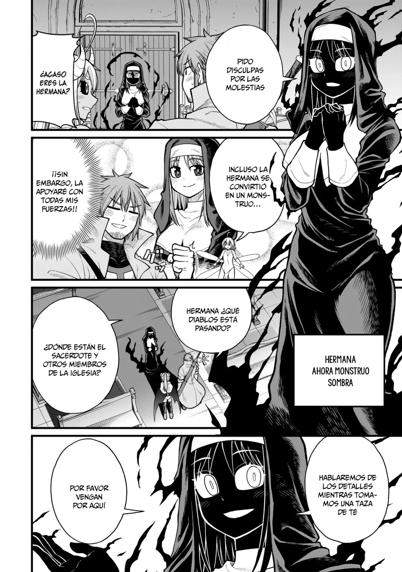 The Former Hero Wants to Lose to Monster Girl Capitulo 15: Sombra y una nueva aventura página 7